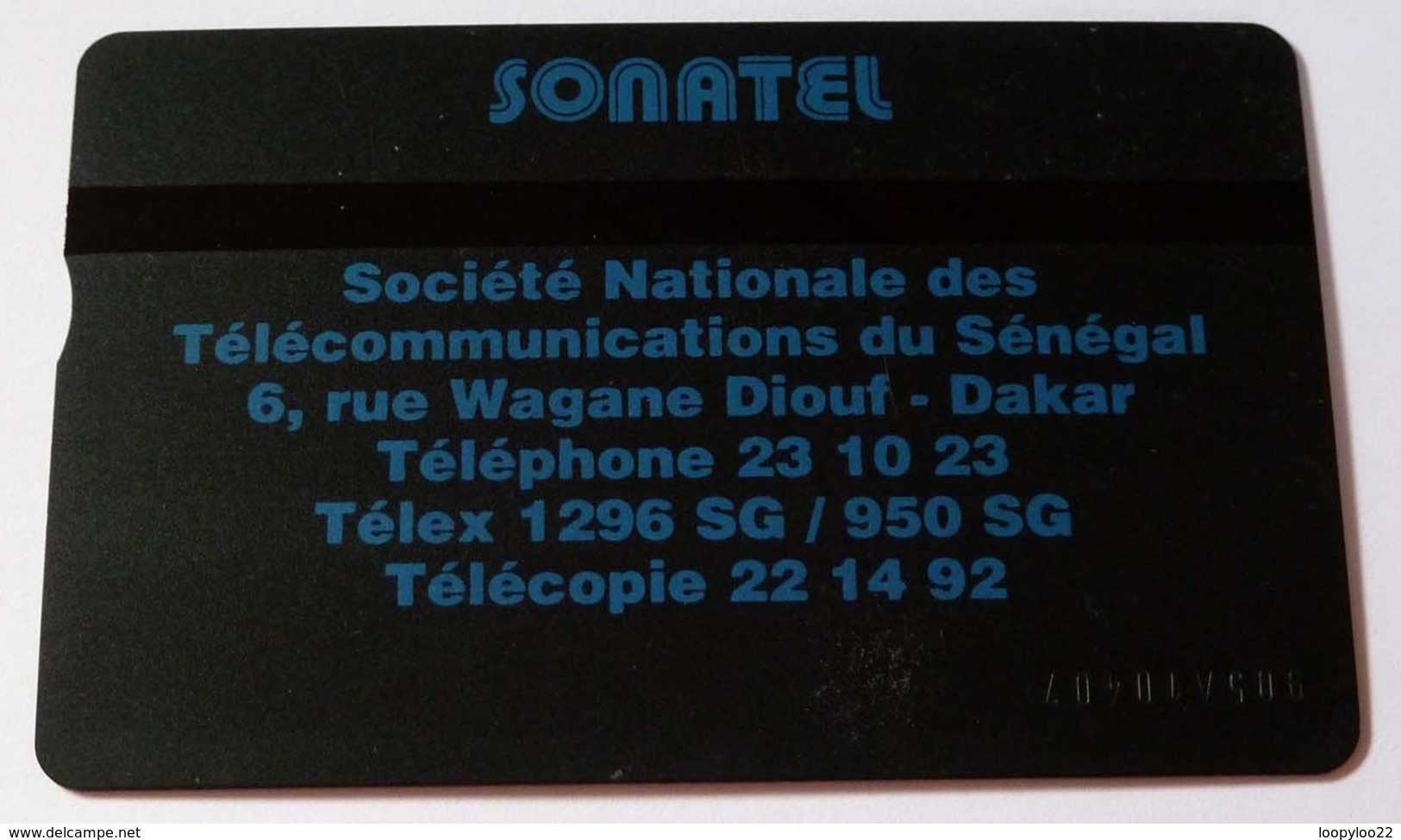 Senegal - L&G - 905A - 40 Units - Sonatel - 1989 - Used - Sénégal