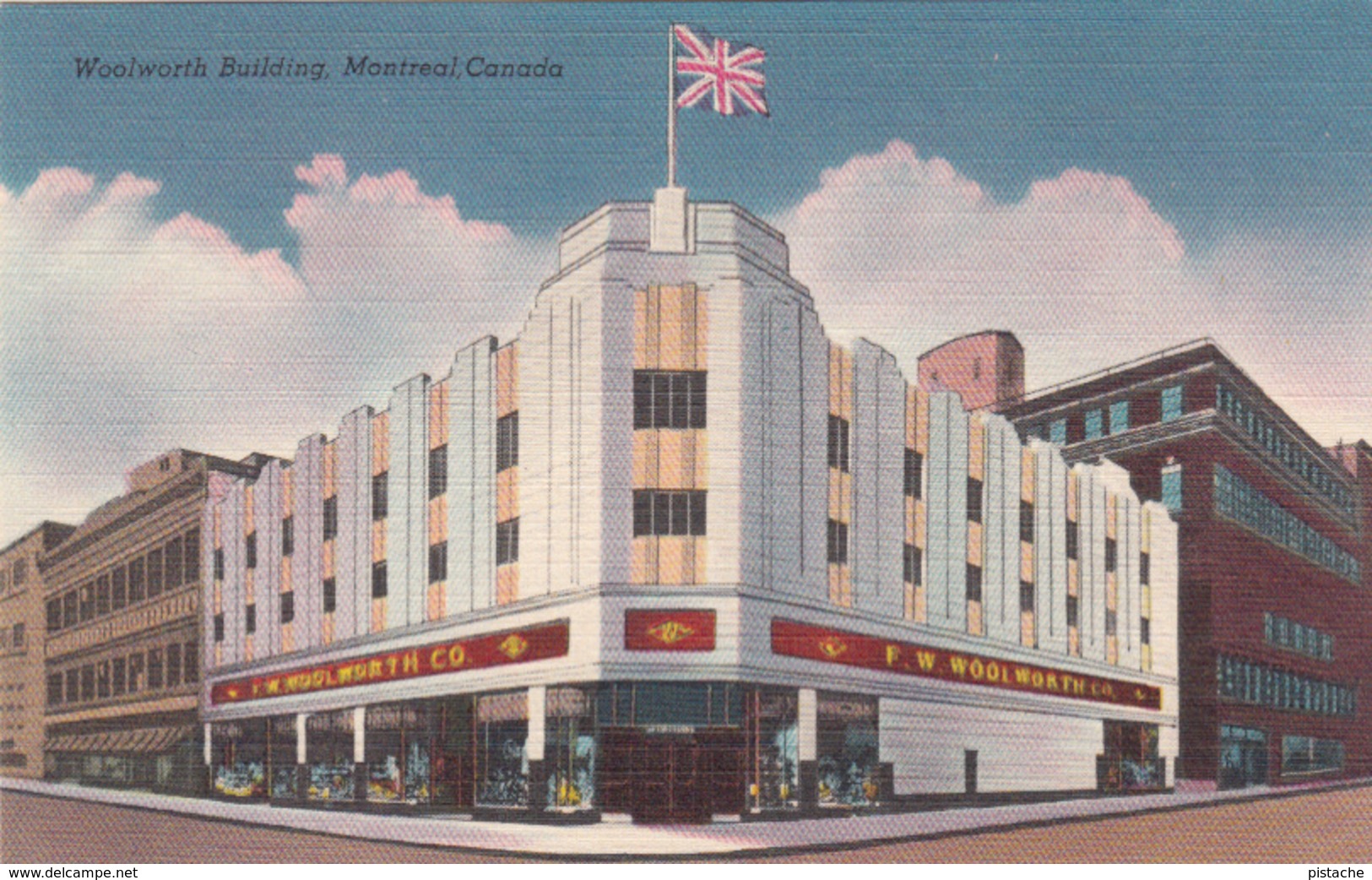 Montréal Québec Canada - Woolworth Building - Store - 2 Scans - Montreal