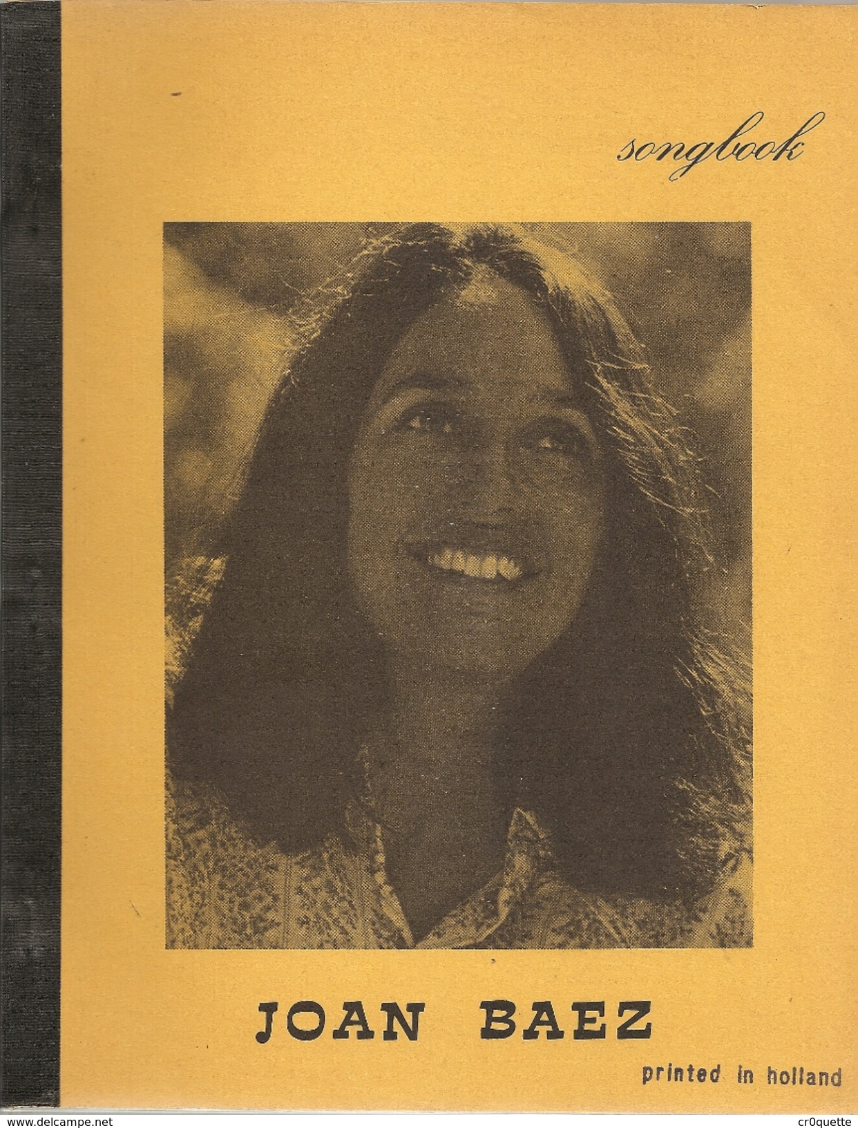 JOAN BAEZ / SONGBOOK En 1974 - Autres & Non Classés