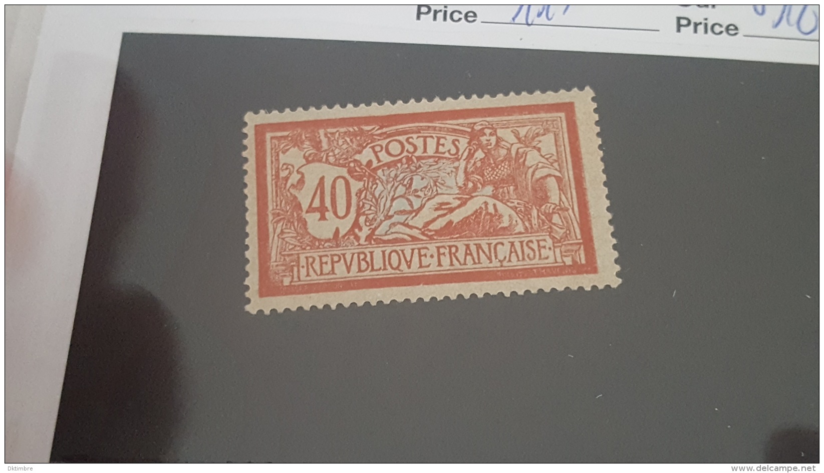 LOT 342806 TIMBRE DE FRANCE NEUF* N°119 - Unused Stamps