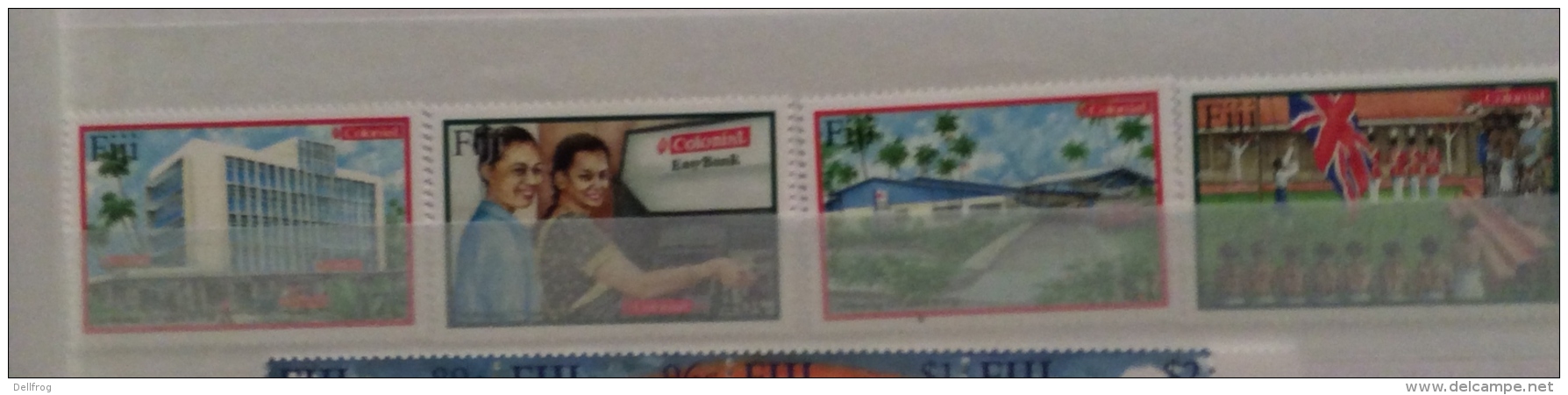 Fiji 2001 125TH MUTUALLIFE  SET MNH - Fiji (1970-...)