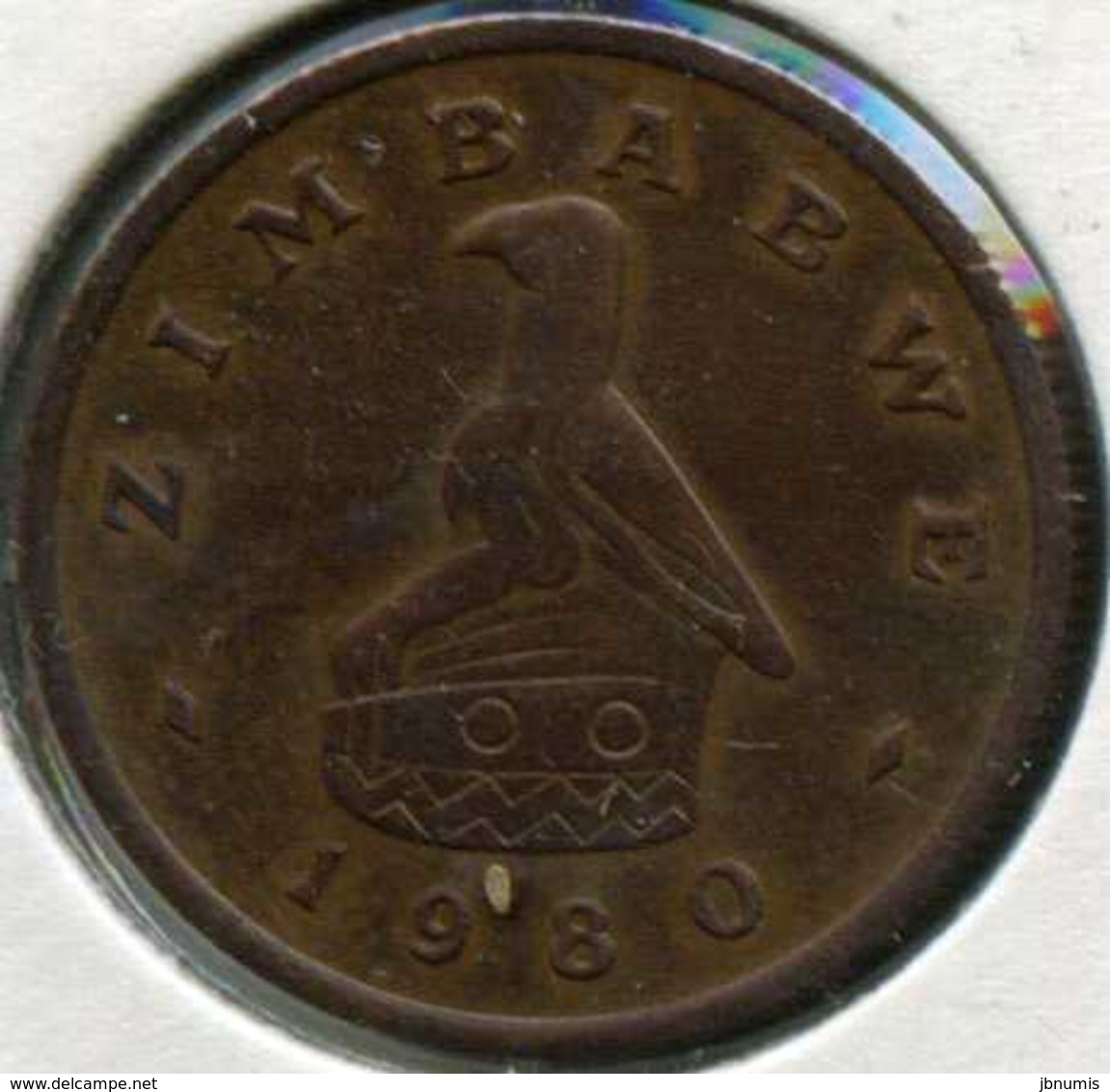 Zimbabwe 1 Cent 1980 KM 1 - Zimbabwe