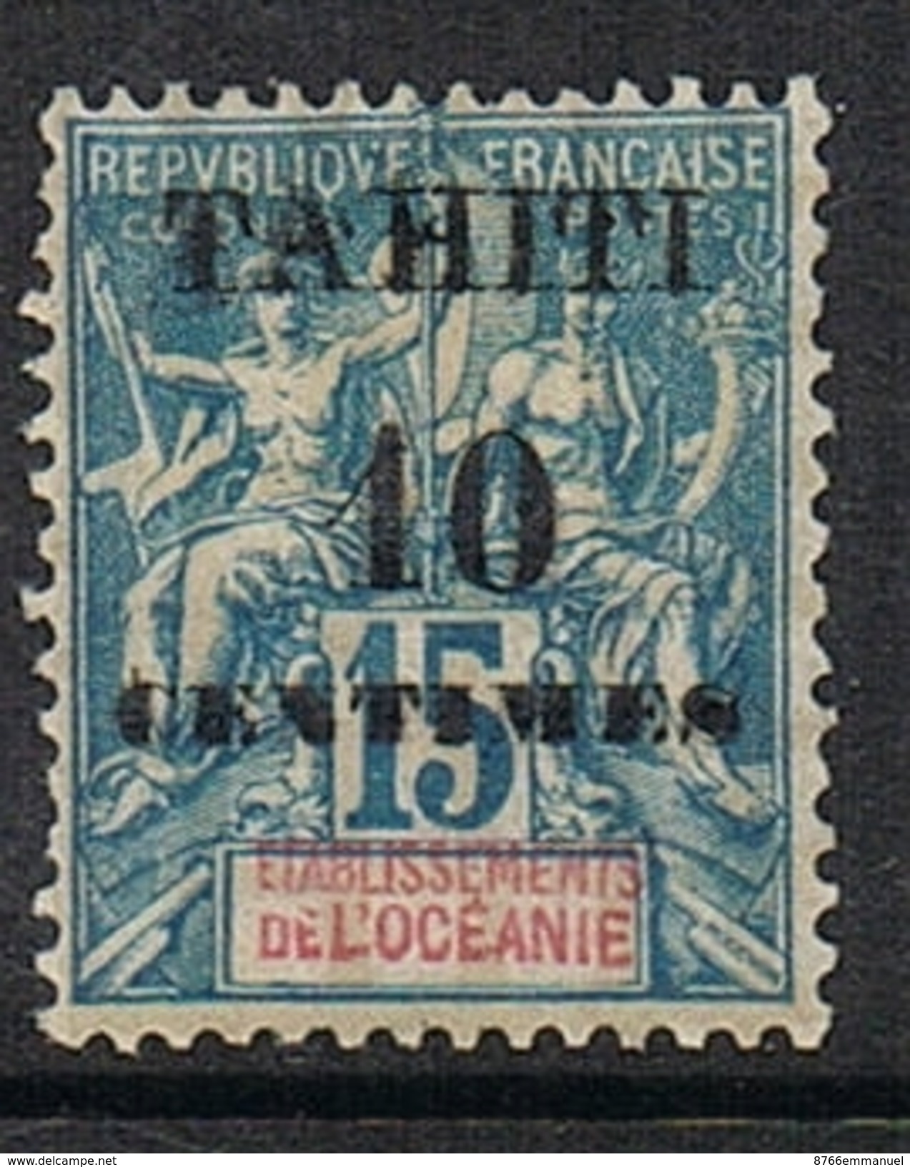 TAHITI N°33 N* - Unused Stamps