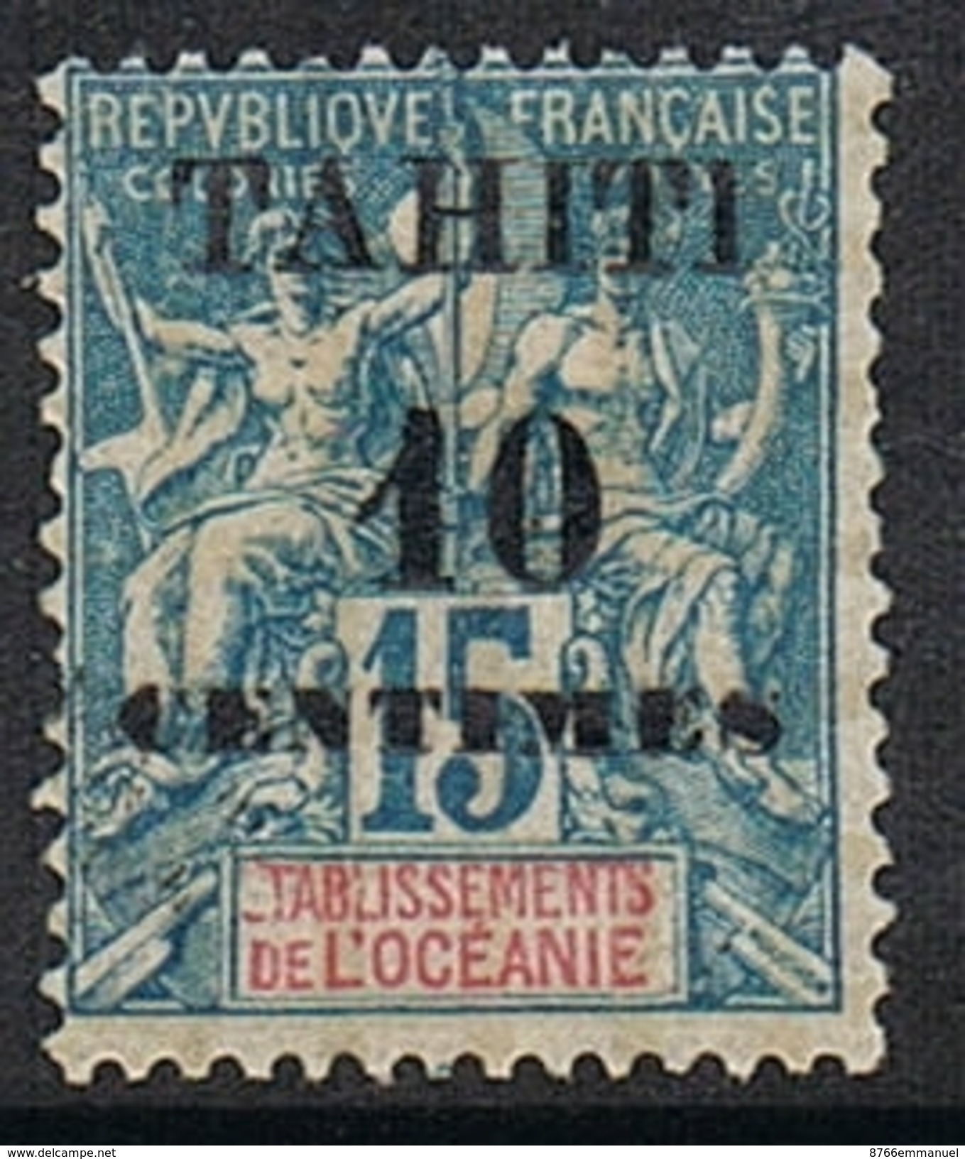 TAHITI N°33 N* - Unused Stamps