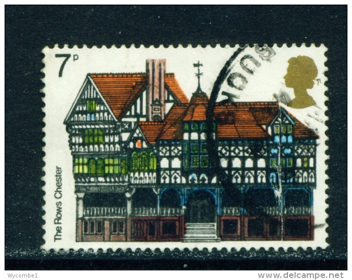 GREAT BRITAIN  -  1975  Architectural Heritage Year  7p  Used As Scan - Used Stamps