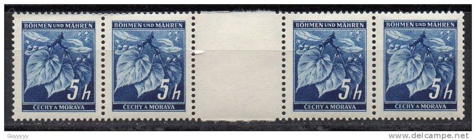Böhmen Und Mähren - Bohême & Moravie - 1939/42 - Michel N° 20 ZW ** - Nuovi