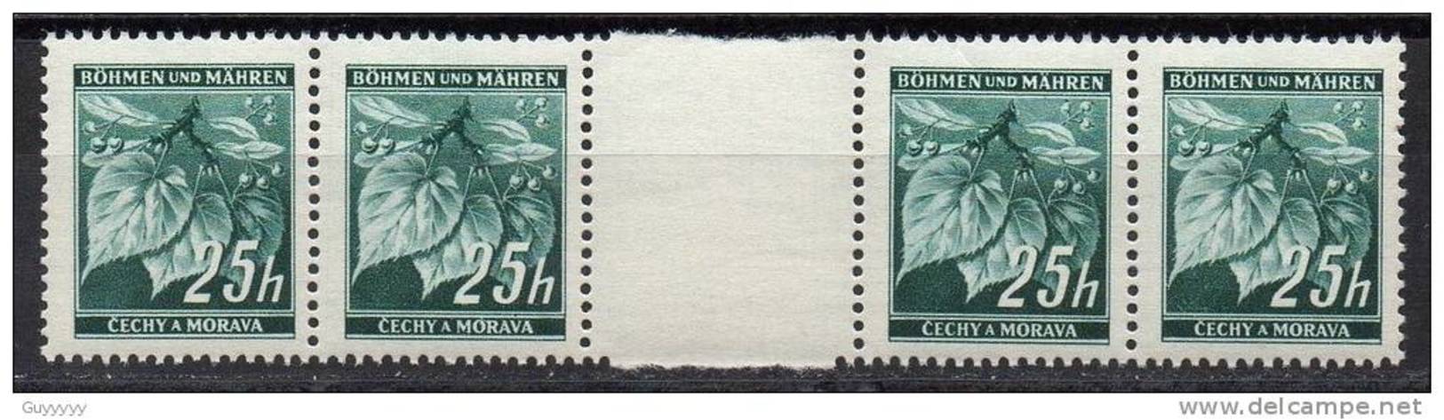 Böhmen Und Mähren - Bohême & Moravie - 1939/42 - Michel N° 23 ZW ** - Nuovi