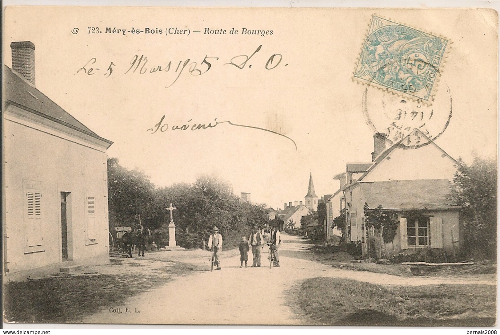 MERY ès BOIS - Route De Bourges - Altri & Non Classificati