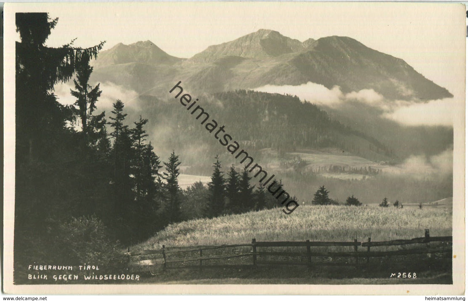 Fieberbrunn - Wildseeloder - Foto-Ansichtskarte - Fieberbrunn