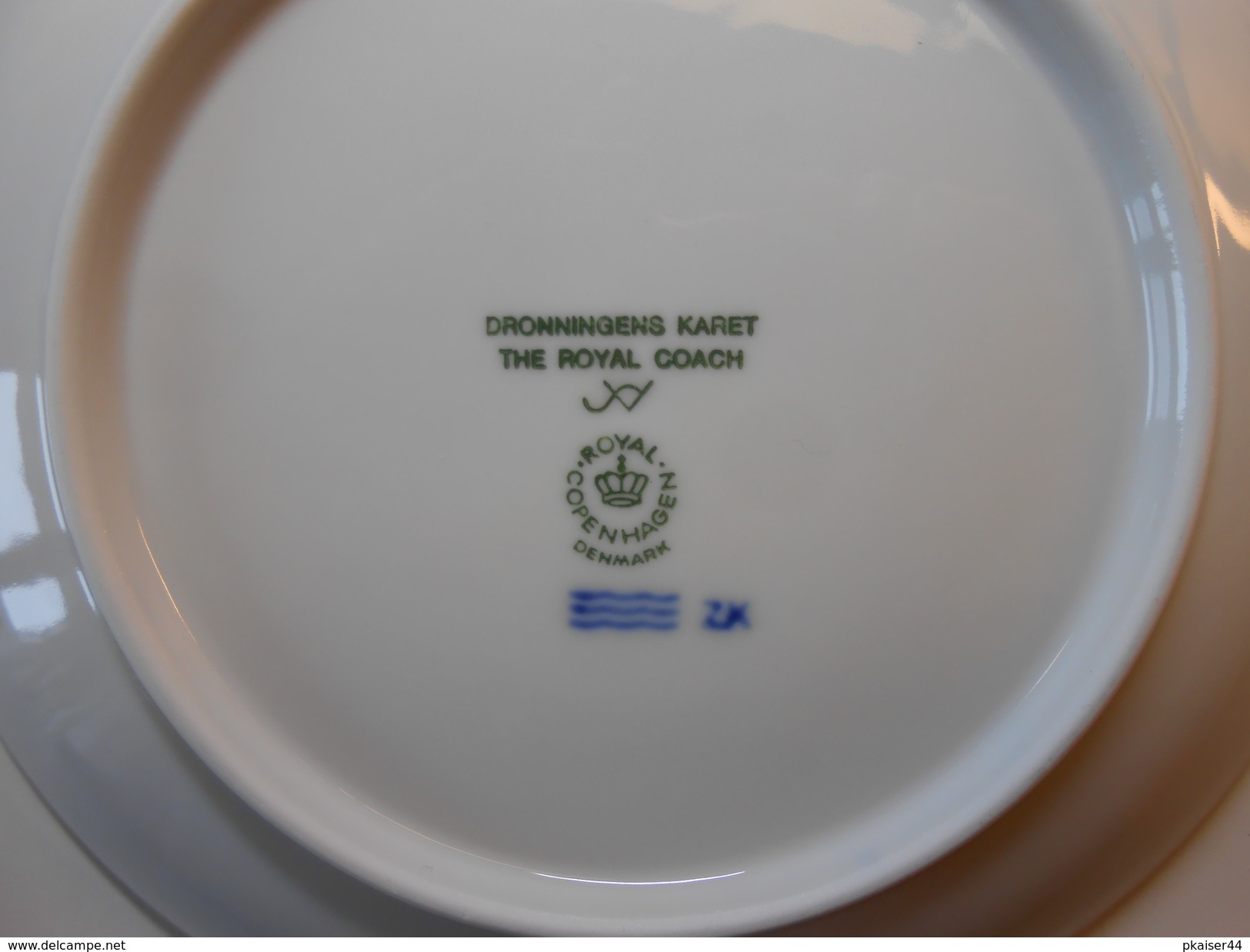 Royal Copenhagen Chrismas Plate 1992 - The Royal Coach - 1st. Quality - CHF 56.00 - Royal Copenhagen (DNK)