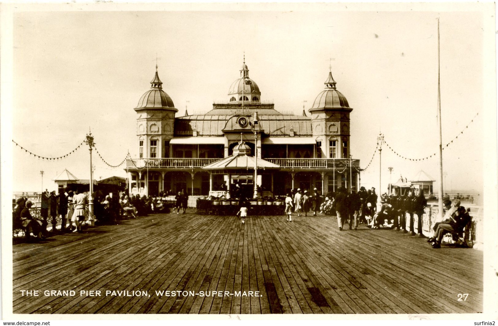 AVON - WESTON SUPER MARE - THE GRAND PIER PAVILION RP Av432 - Weston-Super-Mare