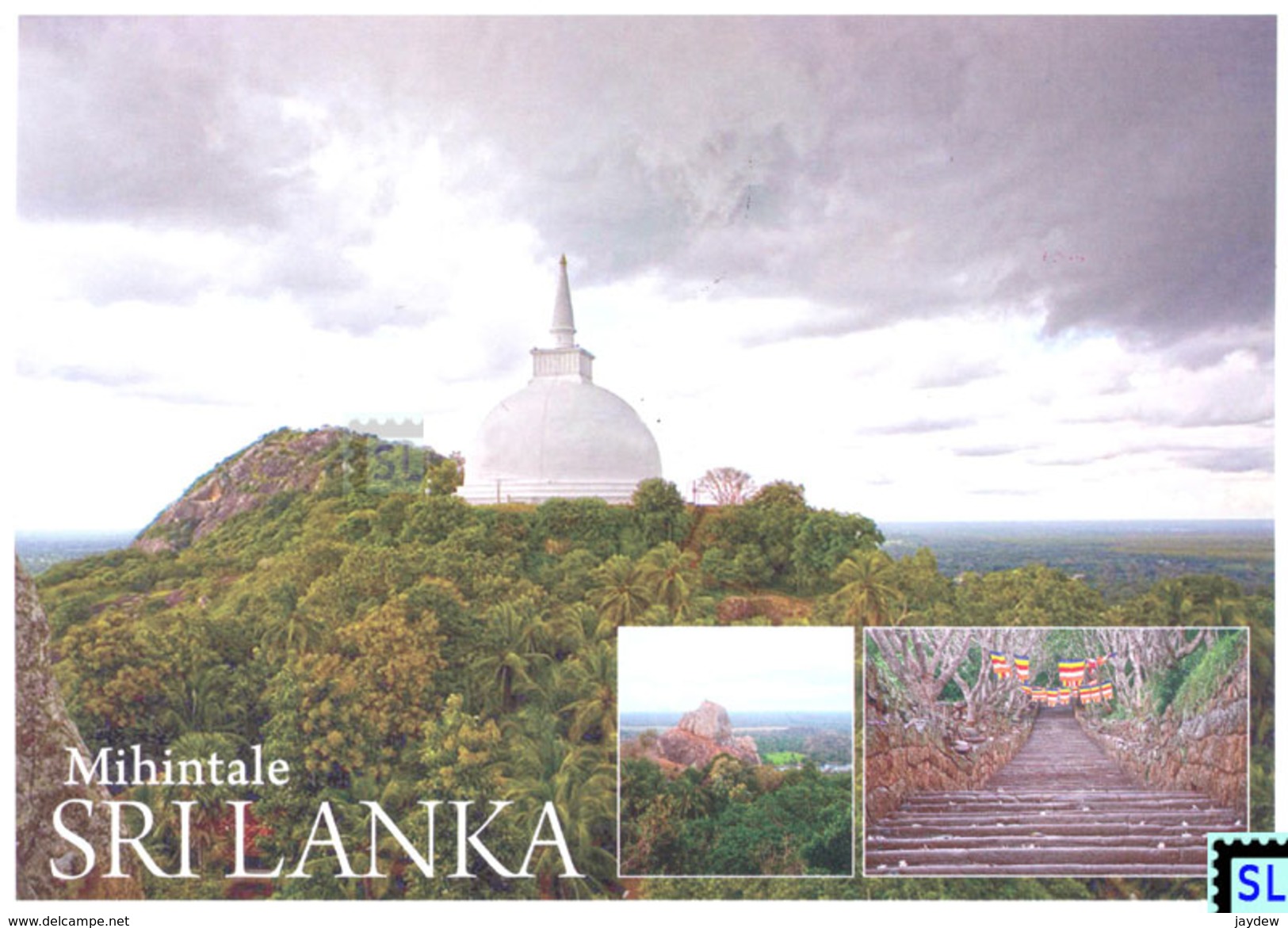 Sri Lanka Postcards, Mihintale, Buddha, Buddhism, Postcard - Sri Lanka (Ceylon)