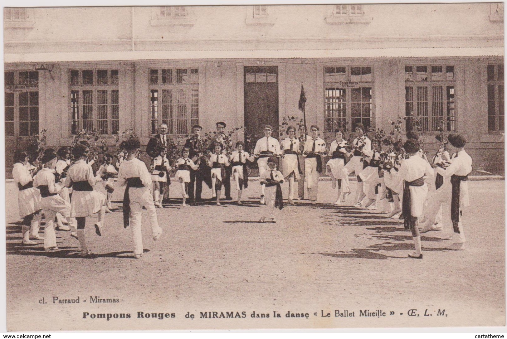 CPA - Miramas (13) - Les Pompons Rouges De Miramas Dans La Danse _ "Le Ballet Mireille" - Autres & Non Classés