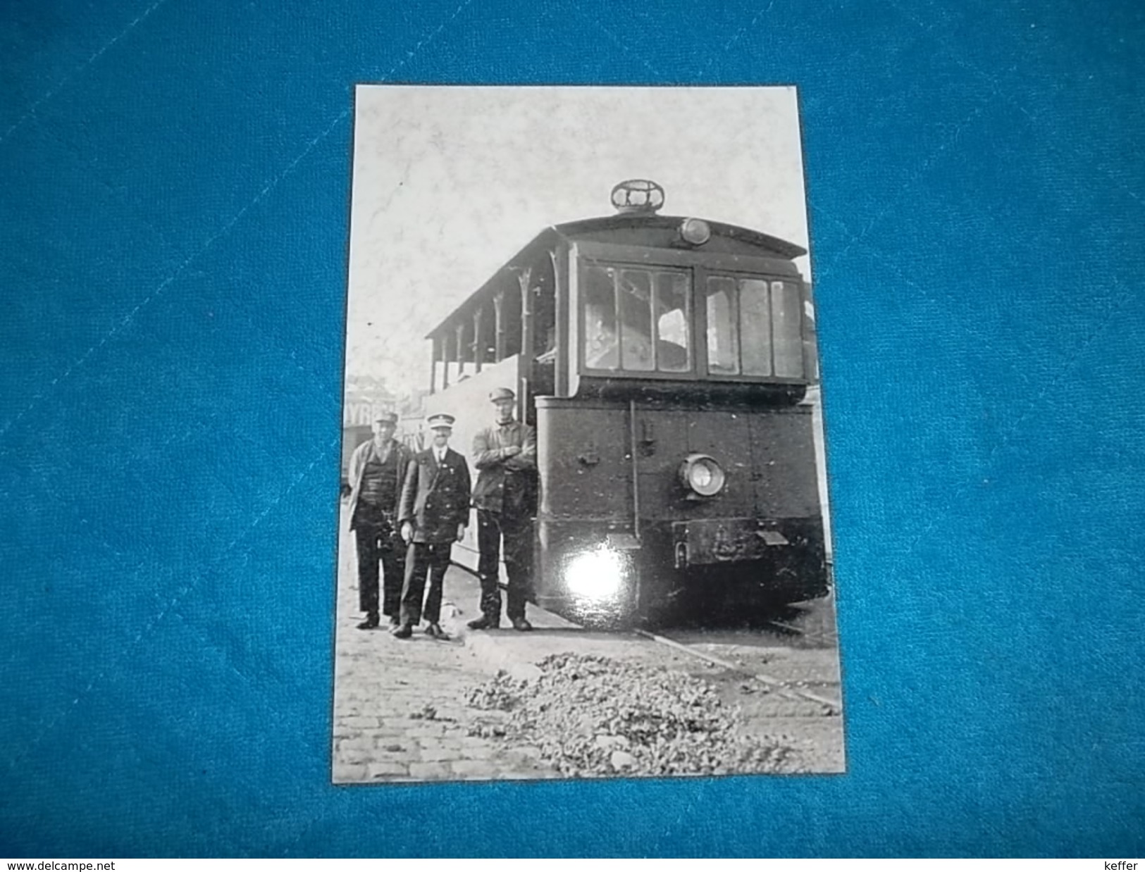 Rillaer Foto Tram Rillaer Bestuurder Evaristus Van Thielt Rechts Op Foto - Aarschot