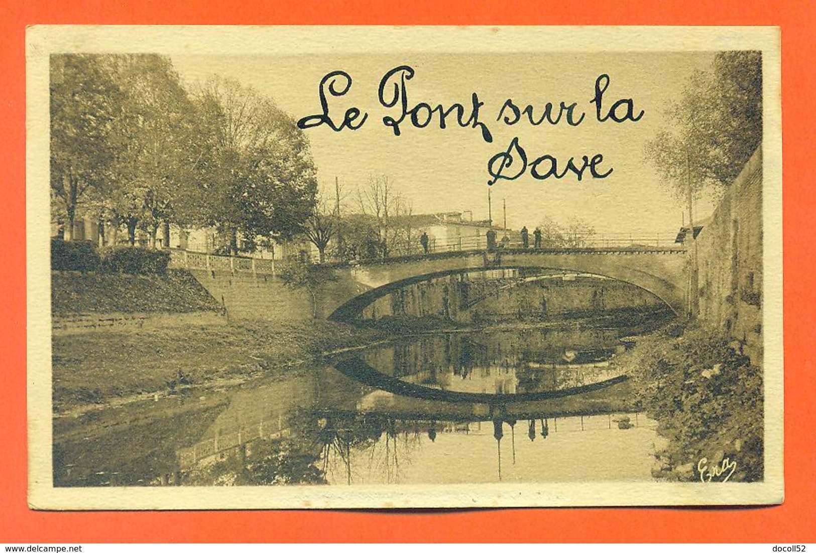 CPA L'isle En Dodon " Le Pont Sur La Save " LJCP 31 - Autres & Non Classés