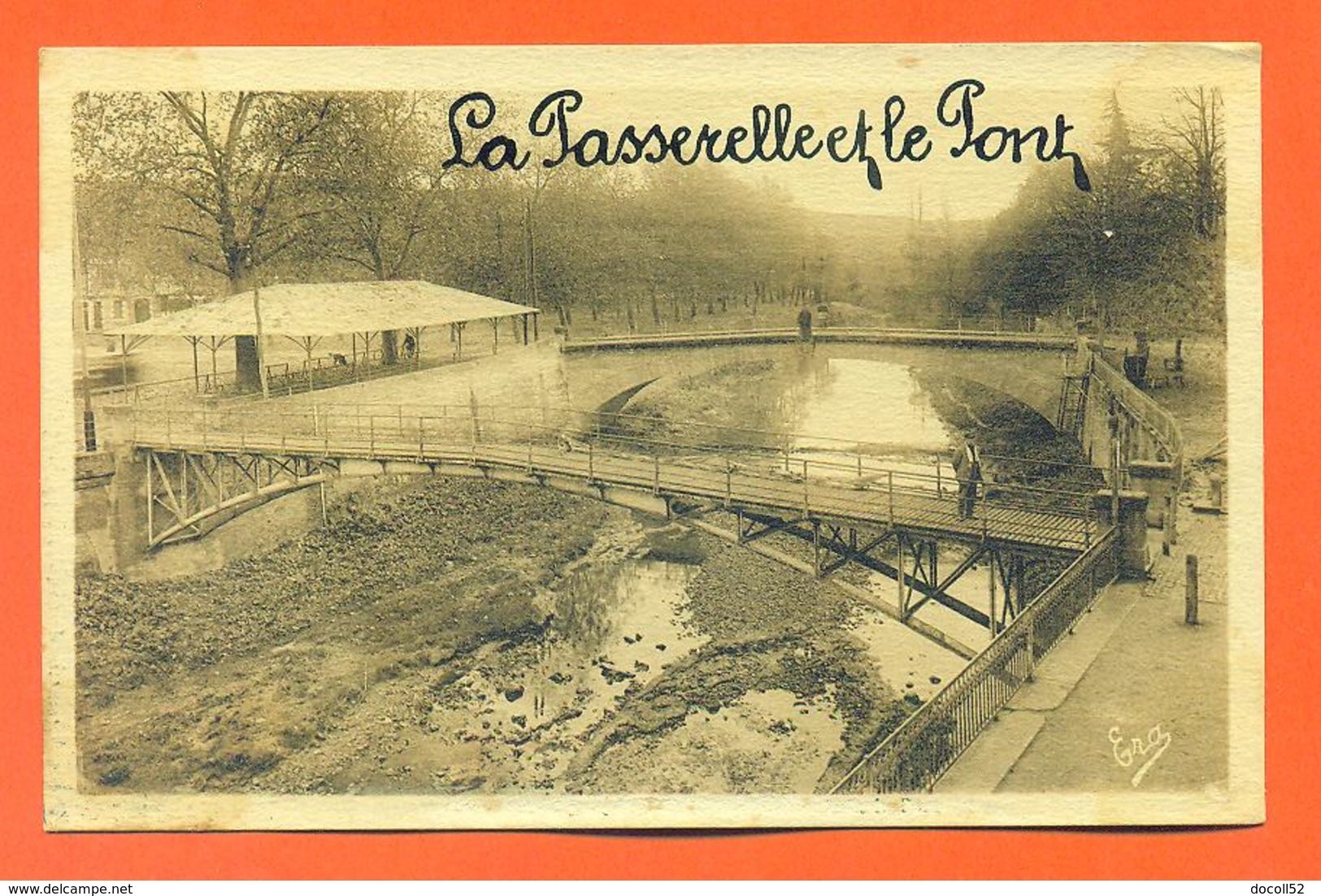 CPA L'isle En Dodon " La Passerelle Et Le Pont "  LJCP 31 - Autres & Non Classés