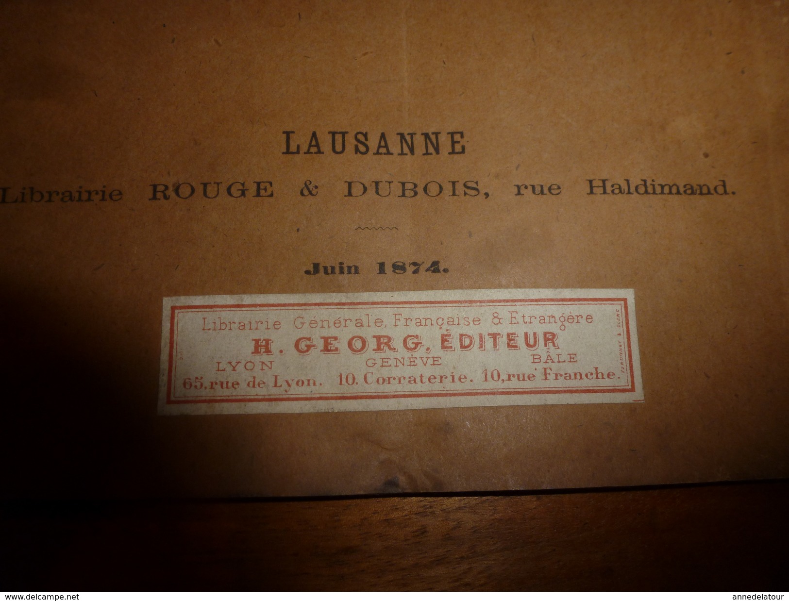 1874 TABLEAU Des TERRAINS SEDIMENTAIRES époques PHASE ORGANIQUE Du Globe Terrestre, Suisse Etc, Par Renevier - Lausanne - Autres & Non Classés