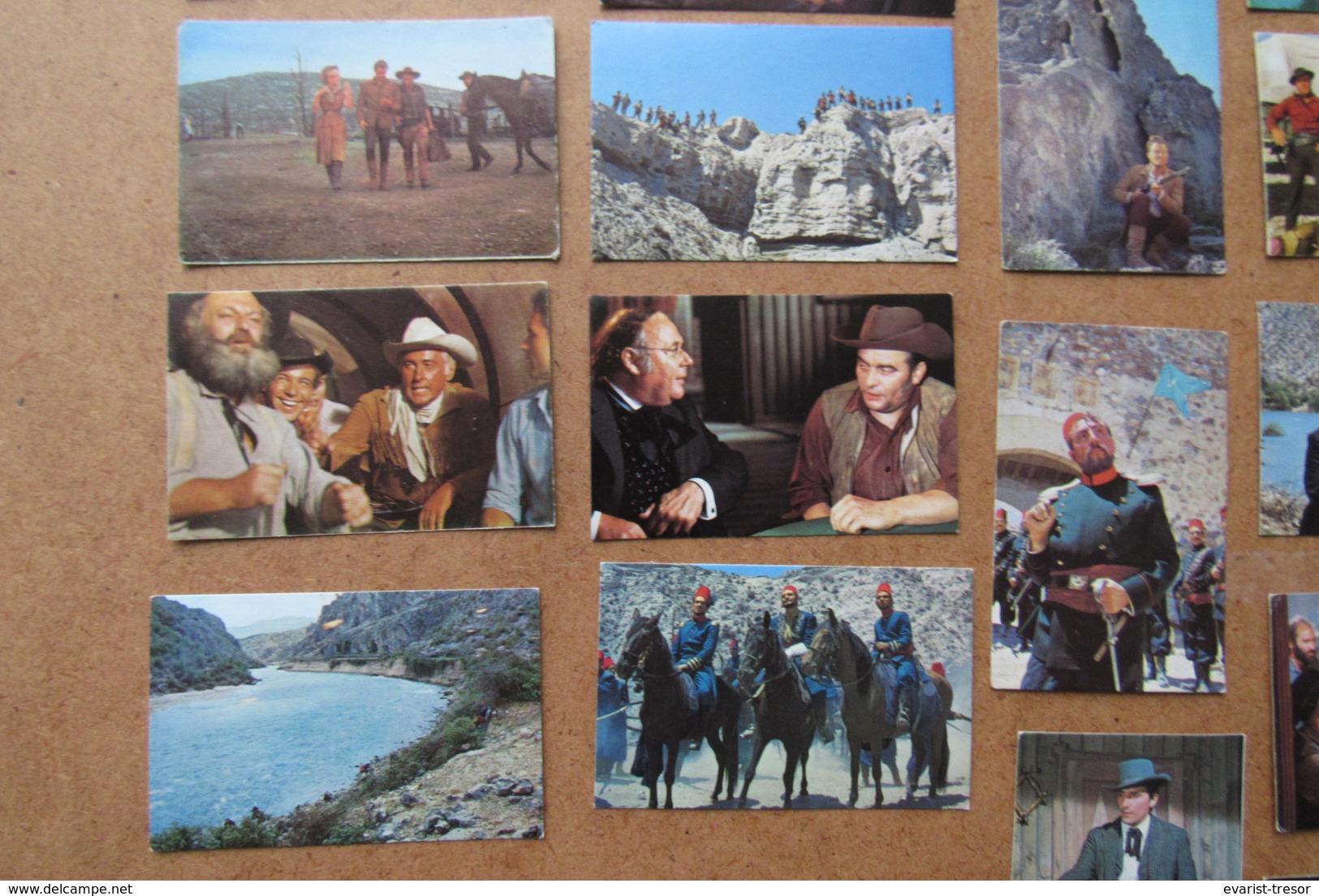 Winnetou Film  27 Chromo's Lex Barker Stewart Granger Pierre Brice Eikon Verlag Rialto Constantin Film - Autres Formats