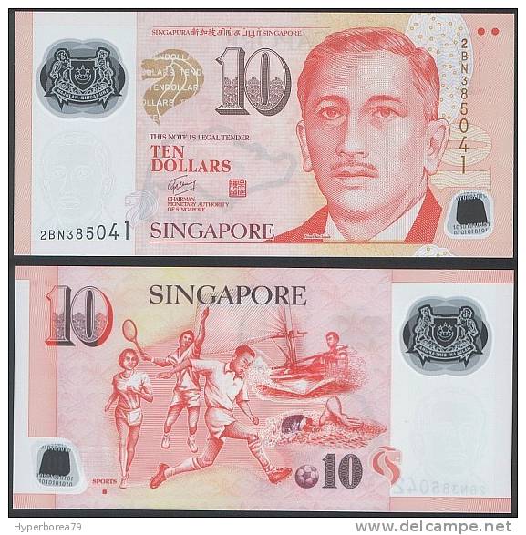 Singapore P 48 B - 10 Dollars 2005 POLYMER - UNC - Singapore