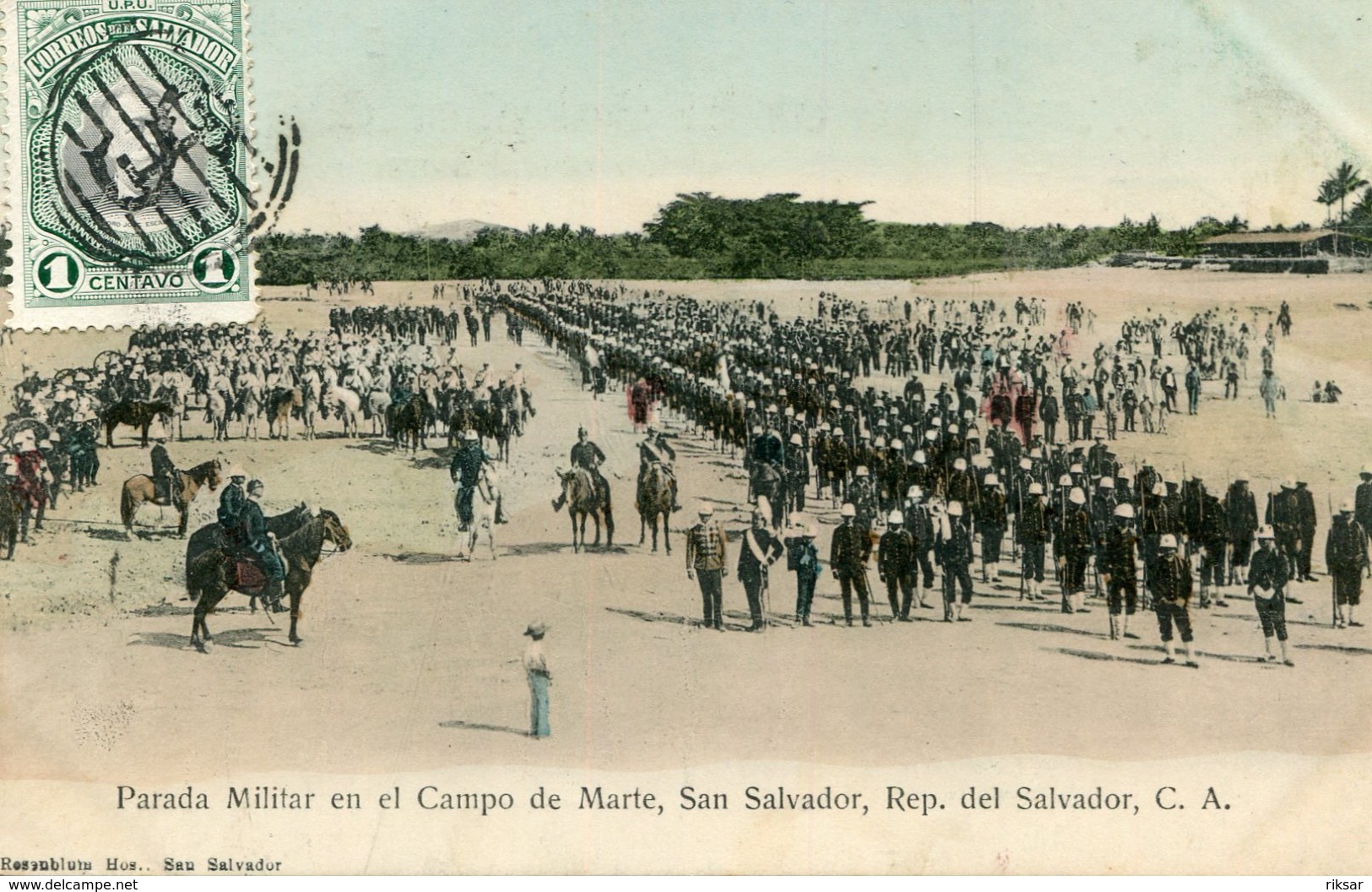 SALVADOR(SAN SALVADORE) MILITAIRE - El Salvador