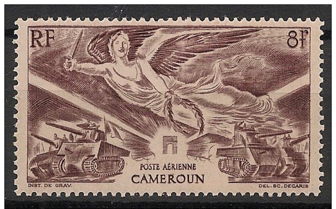 Cameroun - 1946 - Poste Aérienne PA N°Yv. 31 - Victoire - Neuf Luxe ** / MNH / Postfrisch - Neufs