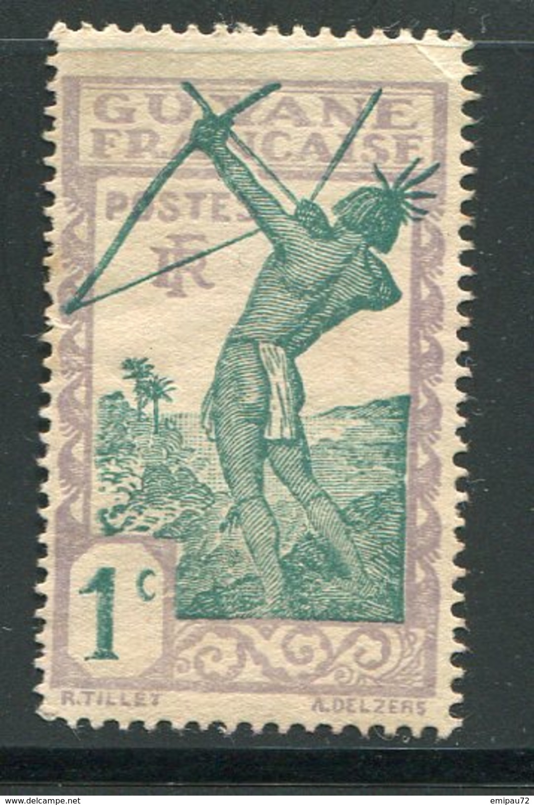 GUYANE- Y&T N°109- Oblitéré - Oblitérés