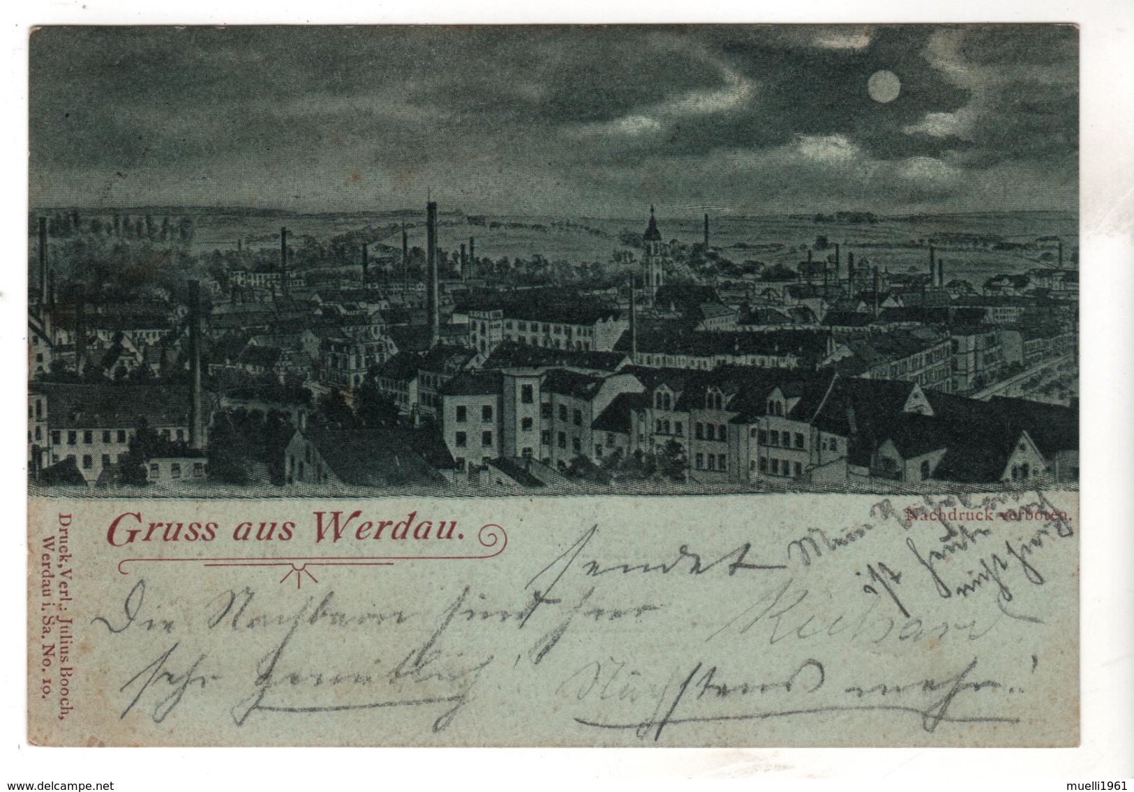 Nr. 7046,  Gruss Aus Werdau - Werdau