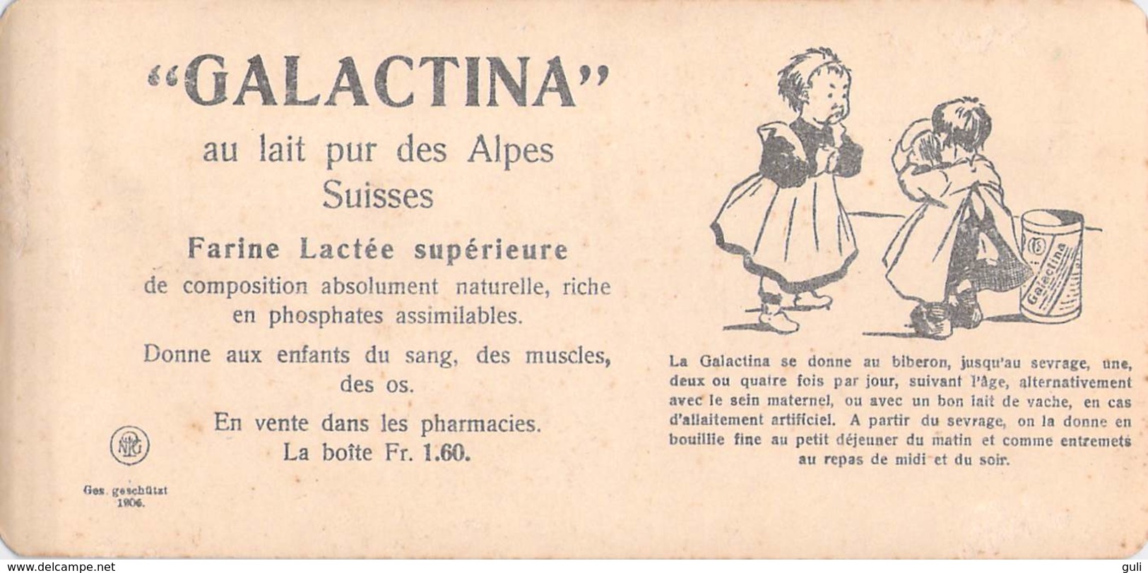 Collection Stéréoscopique GALACTINA N°61/ZURICH Vue Vers Le Limmat -photos Stéréoscopiques NPG 1906 - Stereoscopic