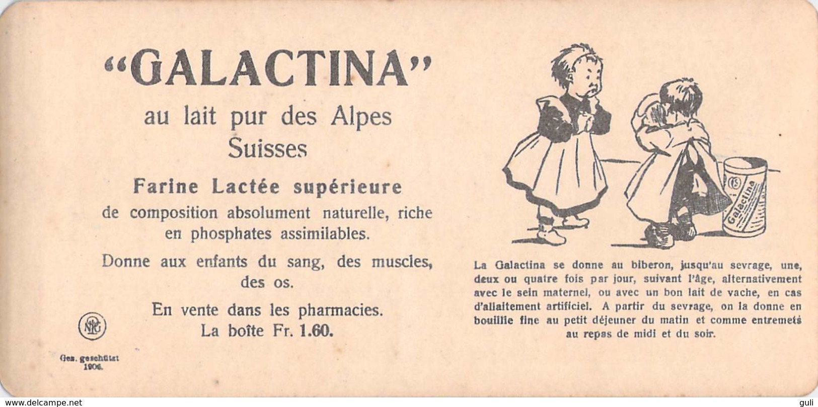 Collection Stéréoscopique GALACTINA N°52/ NYON Entrée Du Château-photos Stéréoscopiques NPG 1906 - Stereoscopic