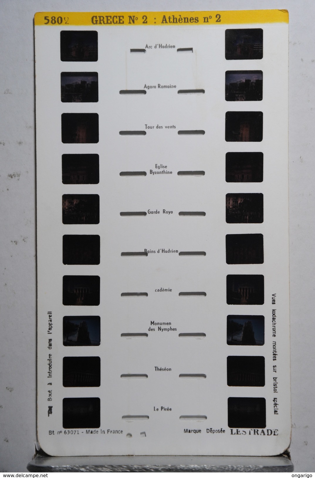 LESTRADE :  5802  GRECE  N°2  ATHÈNES N°2 - Stereoscopi