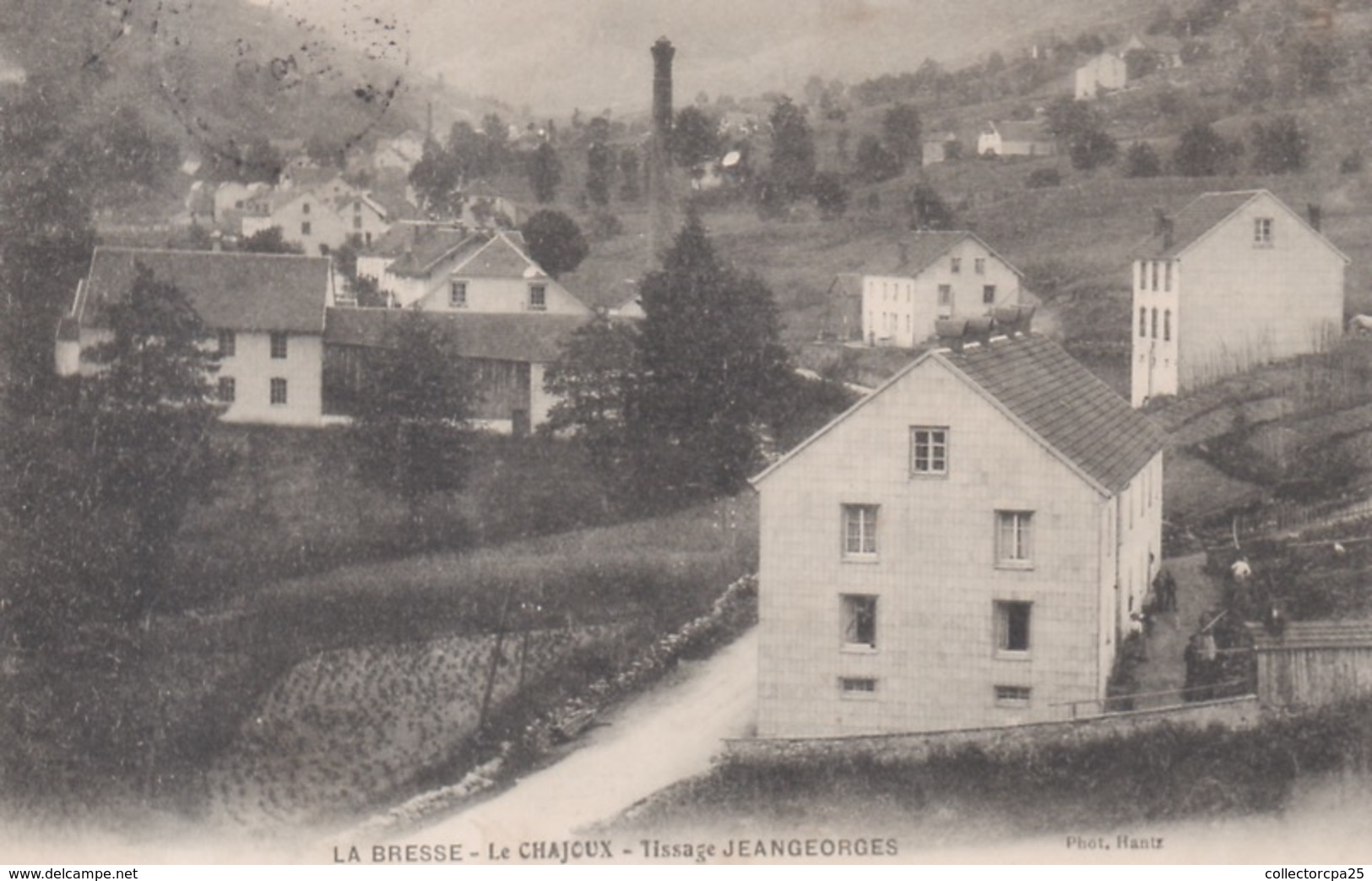 La Bresse - Le Chajoux - Tissage Jeangeorges ( TRES RARE !!!! ) - Otros & Sin Clasificación