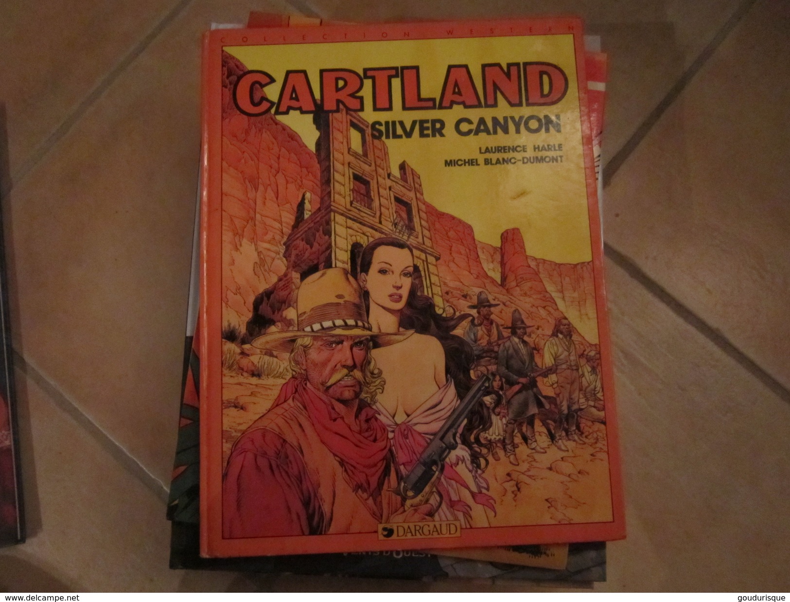 EO JONATHAN CARTLAND T7 SILVER CANYON    LAURENCE HARLE  BLANC DUMONT  DARGAUD - Jonathan Cartland