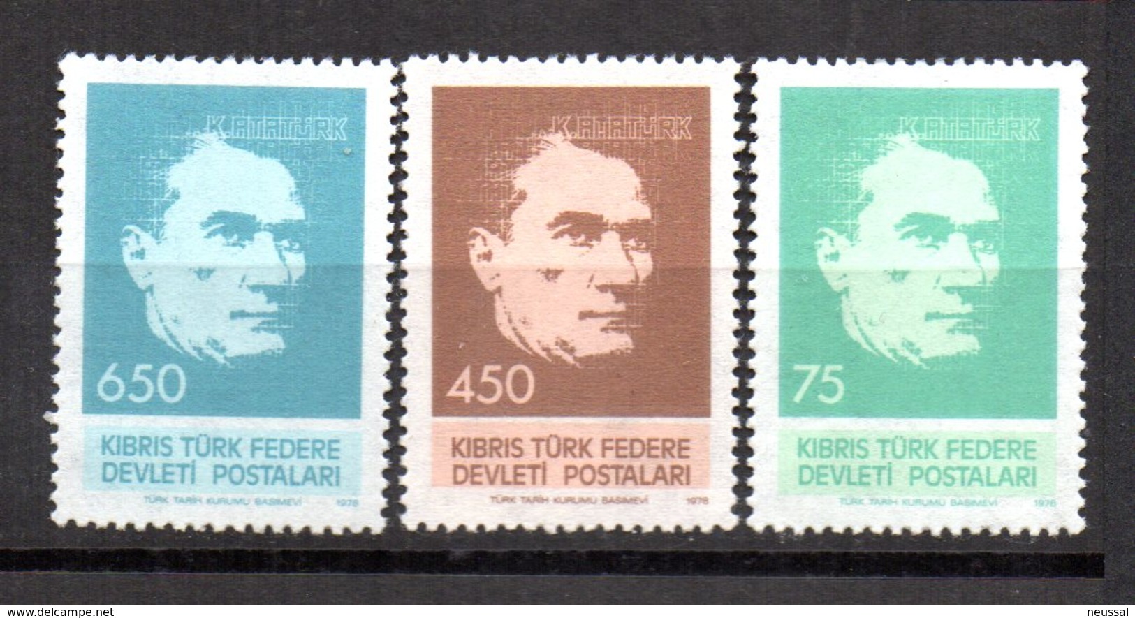 Serie Nº 54/6  Chipre Turco. - Used Stamps
