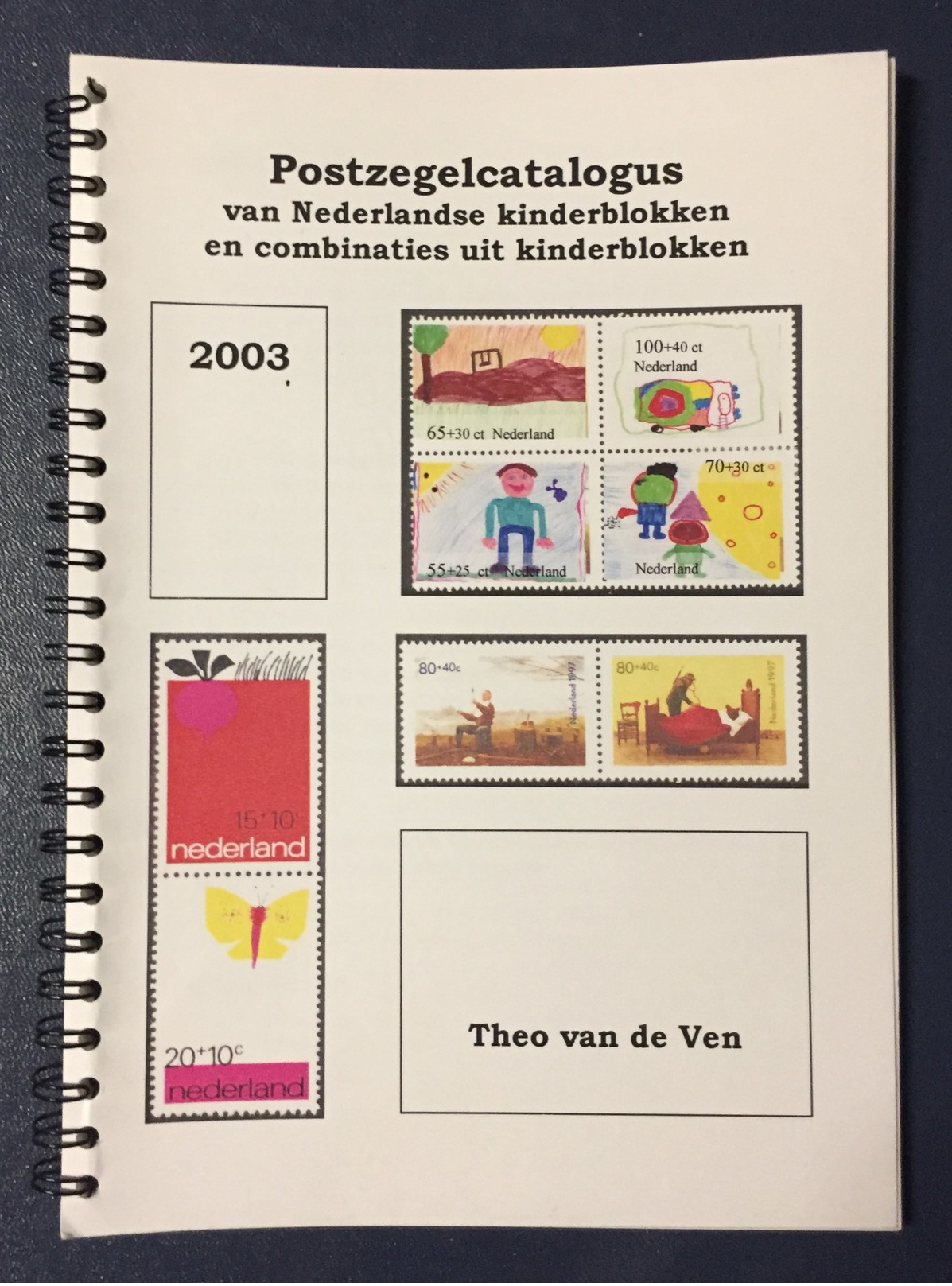 Nederland, Combinaties Uit Kinderblokken, Speciaal Catalogus, Zeer Goede Staat, Met Aantekeningen - Nederland