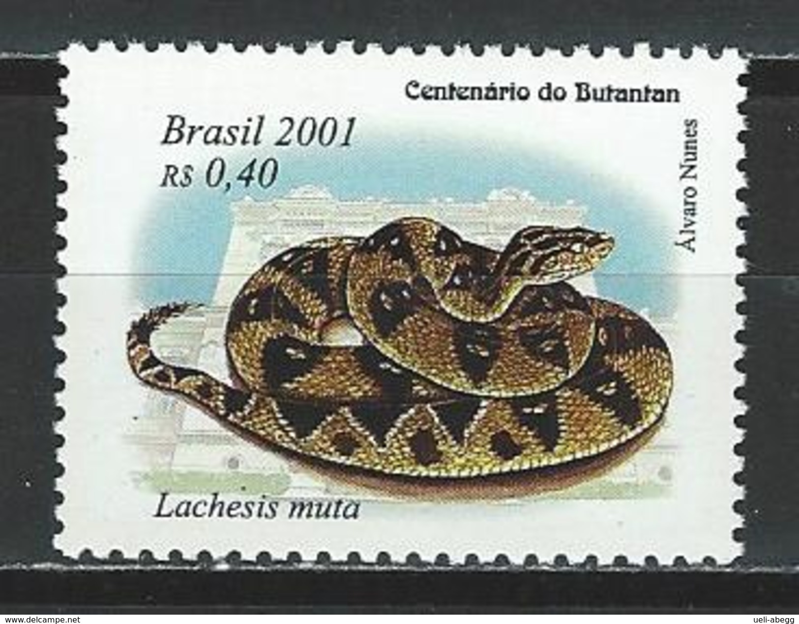 Brasilien, Mi 3138 ** MNH Lachesis Muta - Schlangen