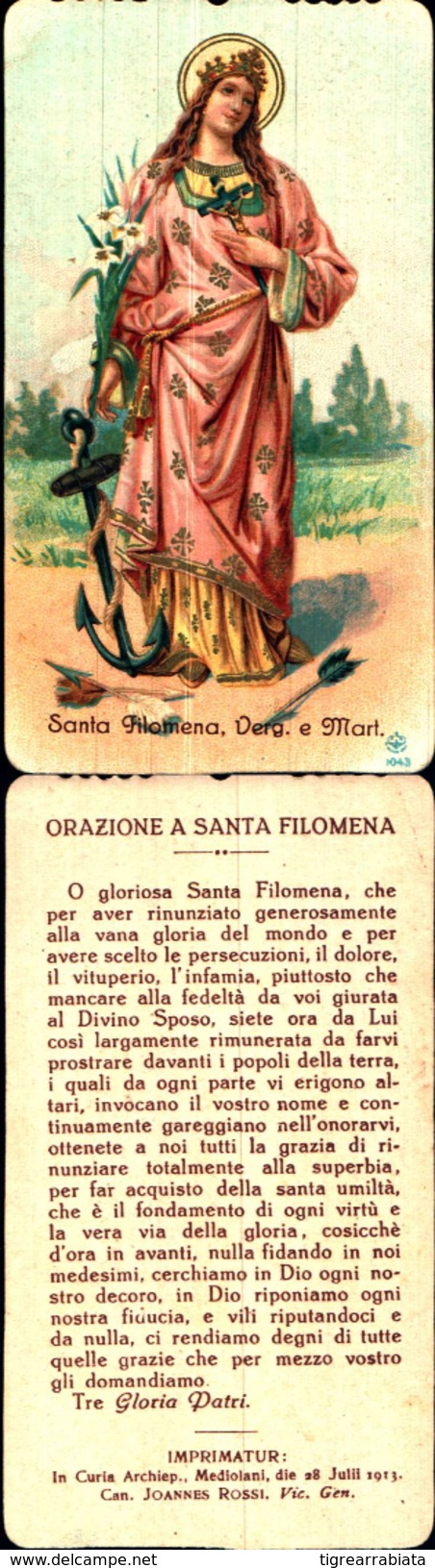 5185a)  Santa Philomena' - Santi