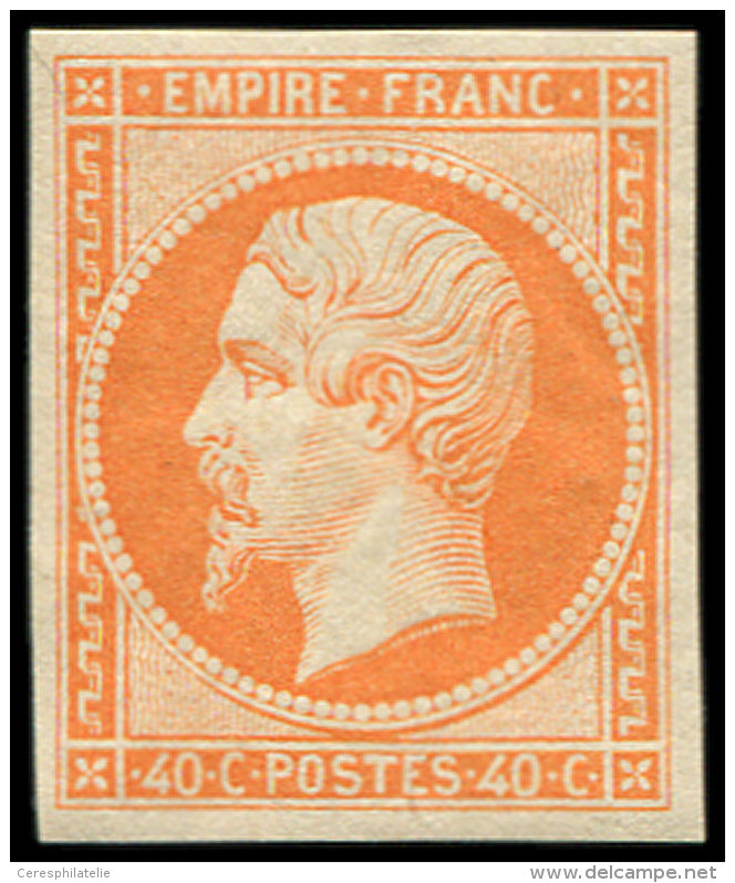 16   40c. Orange, Fra&icirc;cheur Postale, Superbe - Other & Unclassified