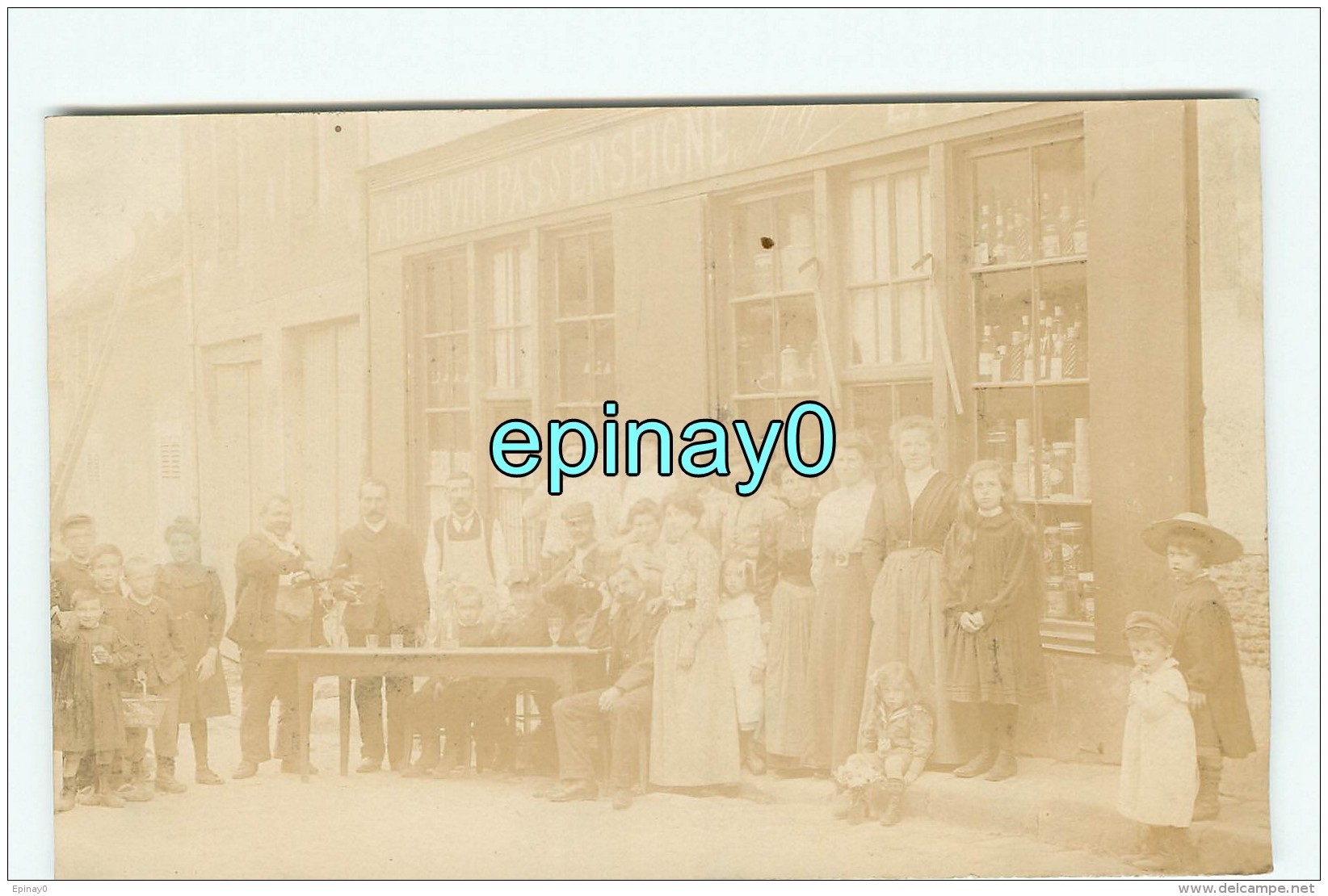 B - 81 - MOULIN MAGE - CARTE PHOTO - épicerie Mercerie Negre Marie - Bottin 1913 - Autres & Non Classés