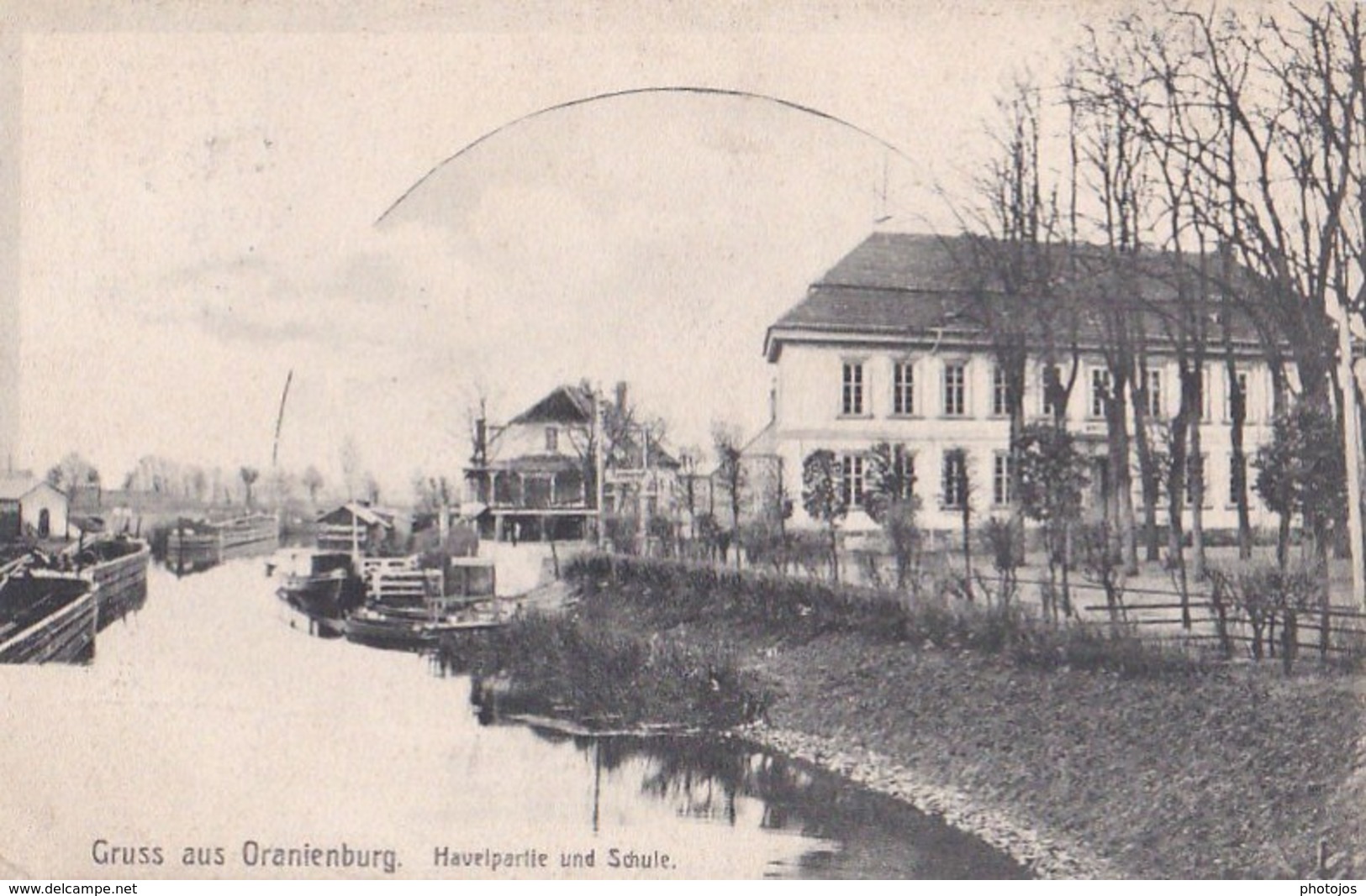 Carte : Oranienburg ,  Havelpartie  Und Schule,    Restaurant   1907    Malte Haug. 4591 - Oranienburg