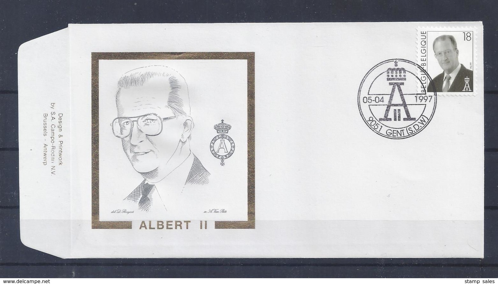 N°2698FDC GESTEMPELD Gent COB &euro; 5,50 SUPERBE - 1991-2000