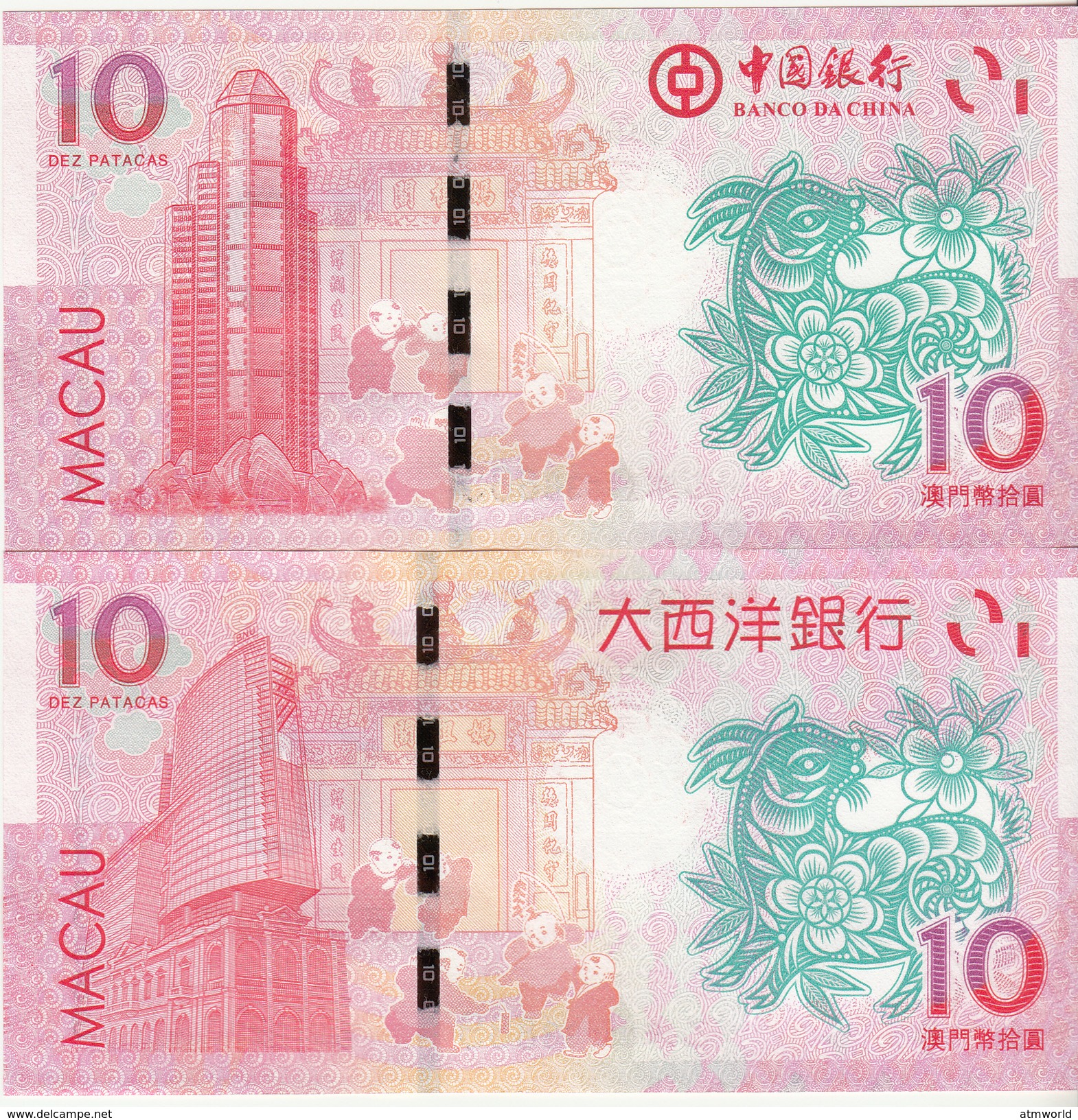 CHINA Macau 2015 Year Zodiac RAM -- SAME LAST 4 NUMBER - Macau