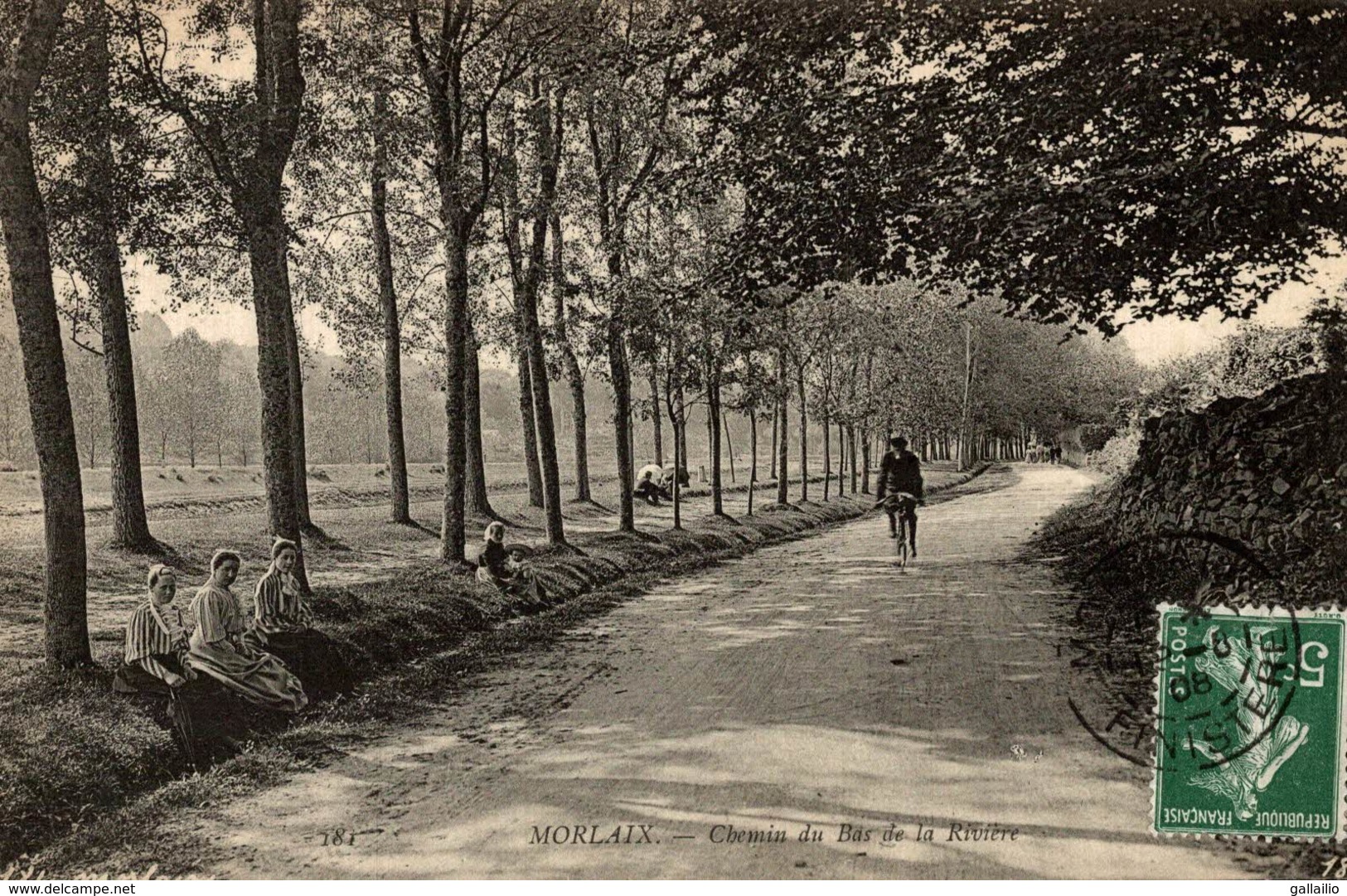 MORLAIX CHEMIN DU BAS DE LA RIVIERE - Morlaix