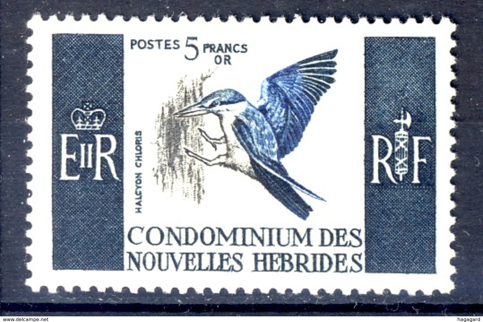 ##K3347. New Hebrides 1966. Bird. Michel 243. MNH(**) - Nuevos
