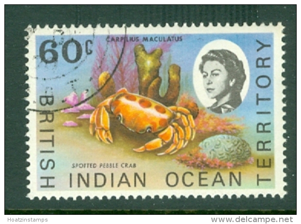 British Indian Territory (BIOT): 1968/70   QE II - Marine Life   SG23a    60c   Used - British Indian Ocean Territory (BIOT)