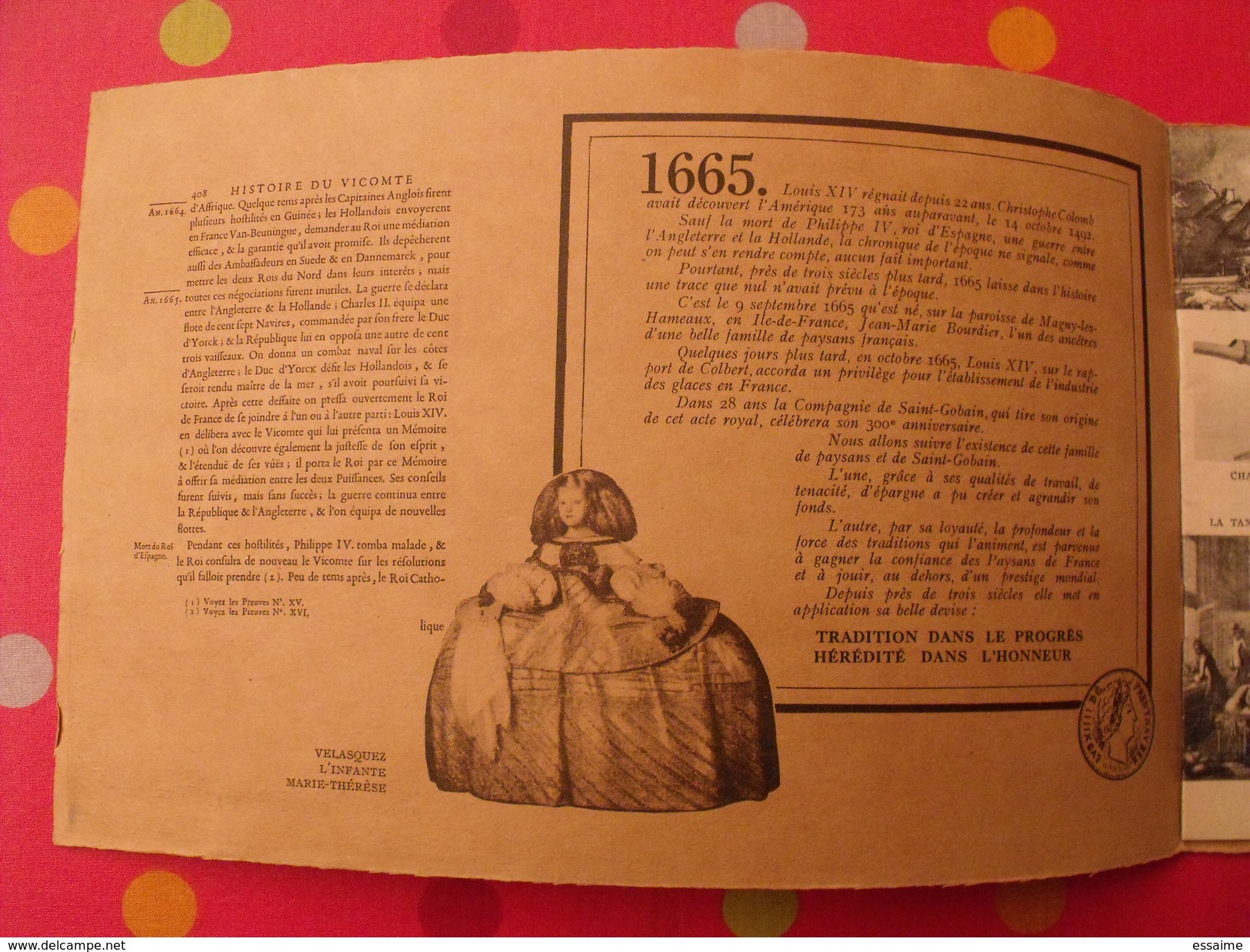 1665-1937. Près De Trois Siècles Au Service De La Terre. Les Bourdier. St Saint Gobain - Sciences