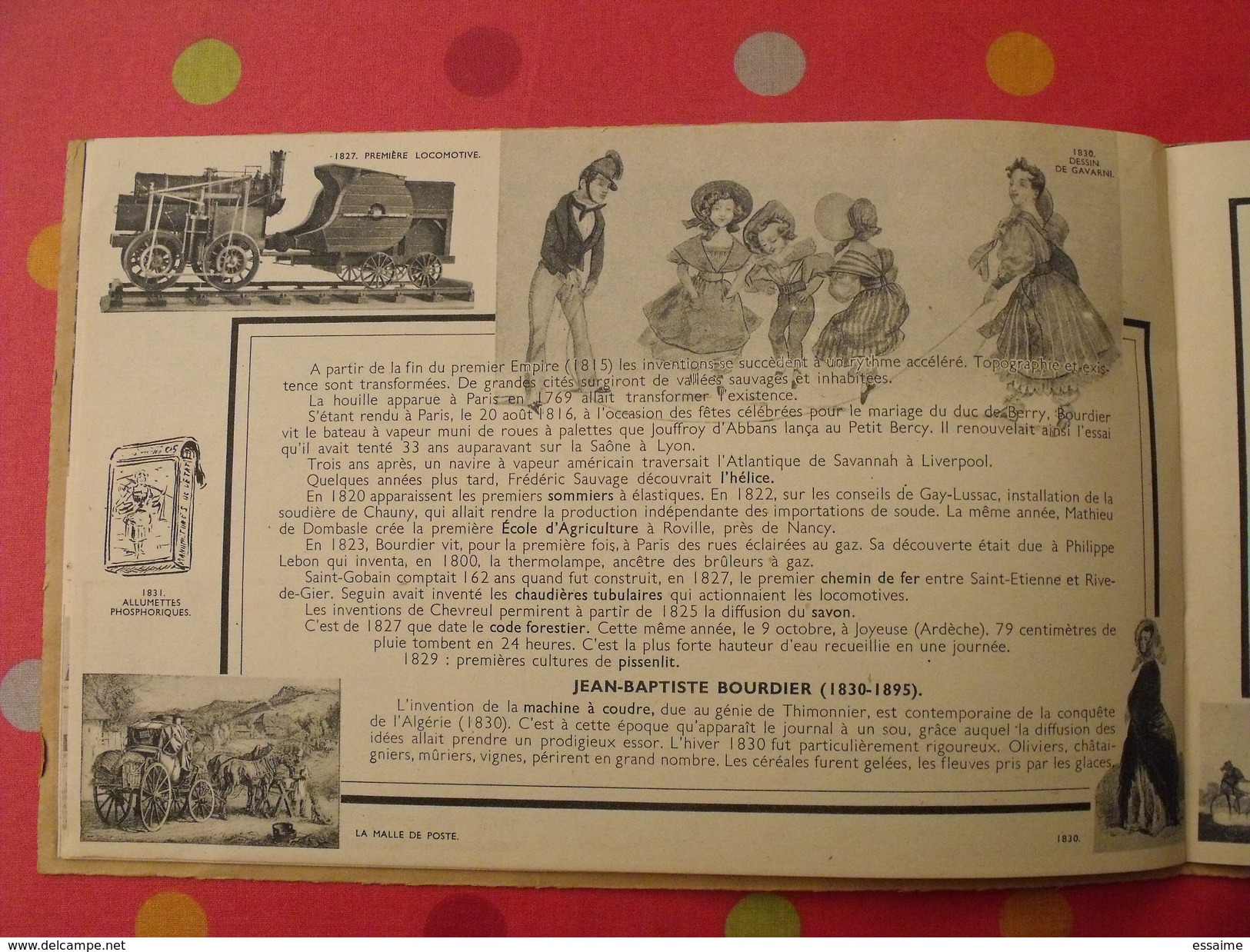 1665-1937. Près de trois siècles au service de la terre. les Bourdier. St Saint Gobain