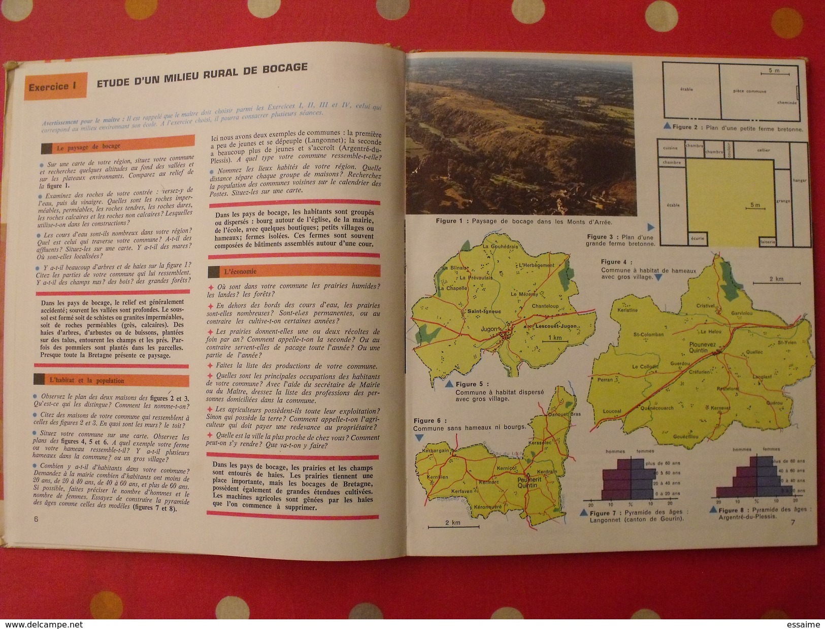 Géographie De La Bretagne. Collection Notre Milieu. 1968 - Bretagne