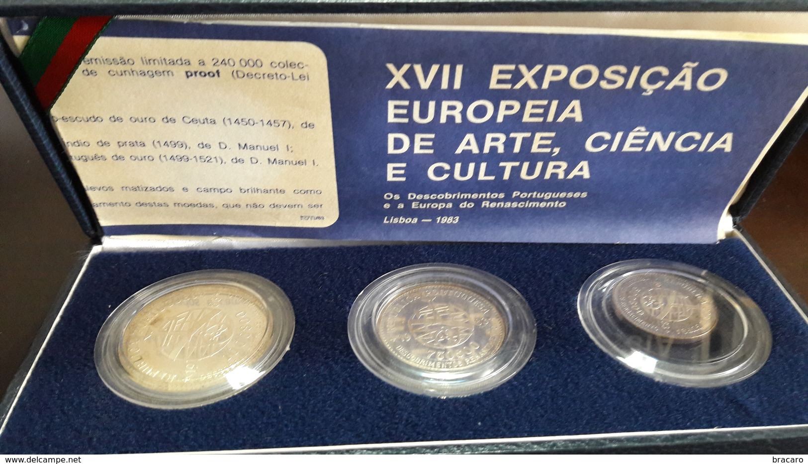 Portugal - Coin PROOF - 1983 - XVII Exposição Europeia De Arte Ciência E Cultura - Portugal