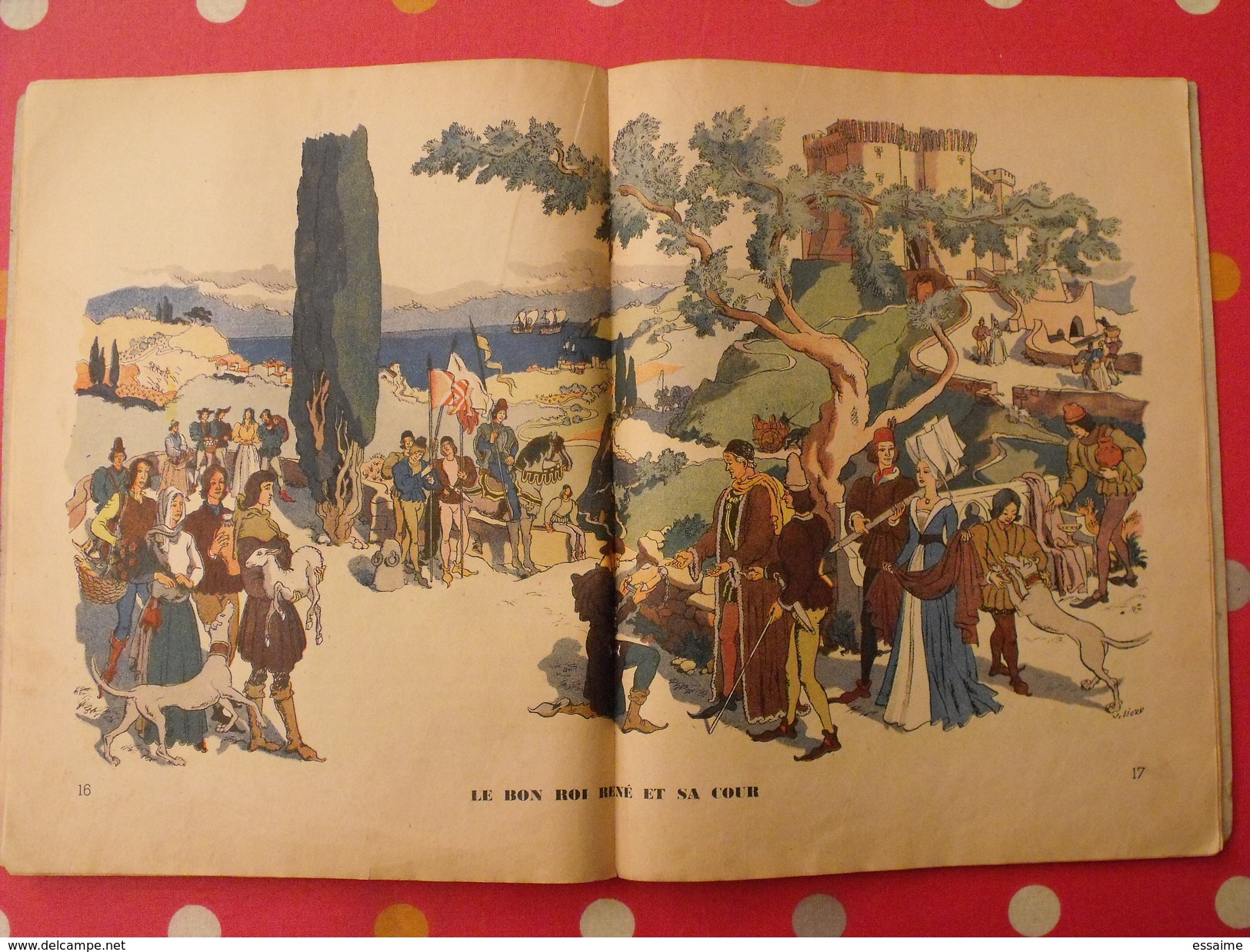 Histoire de la Provence. Paluel Marmont. illustré par Jacques Liozu. Gründ 1943