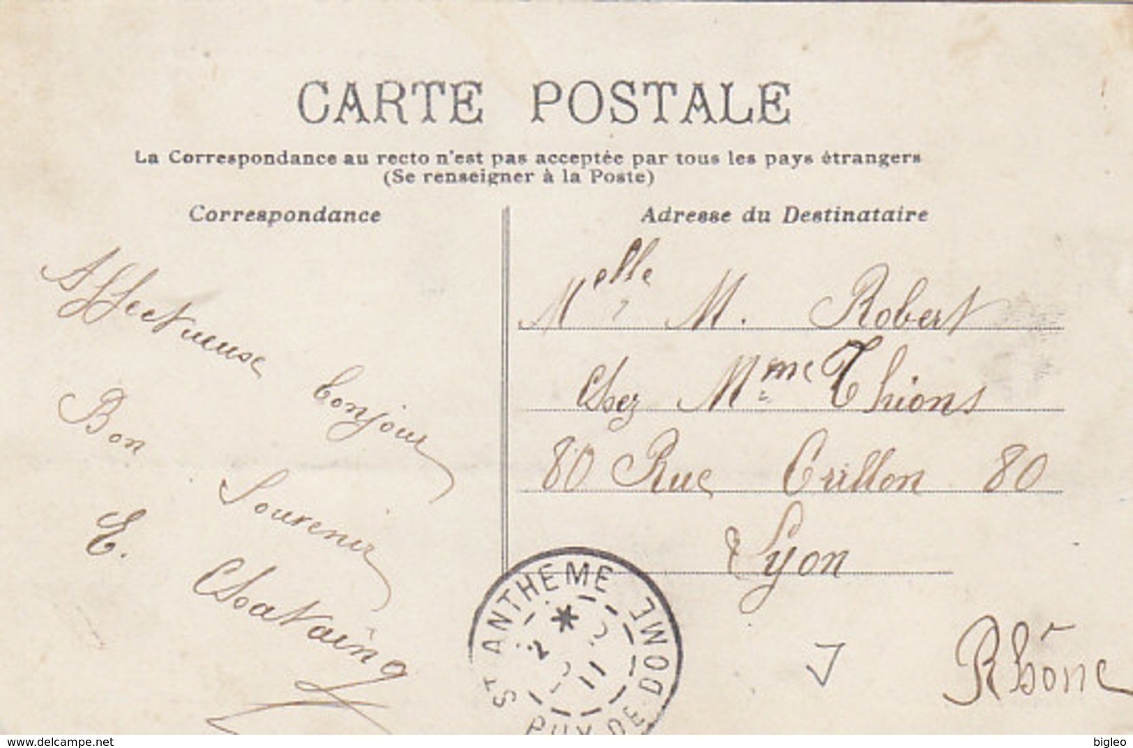 Saint-Anthème - Rte.d'Ambert - 1911         (PA-15-130127) - Altri & Non Classificati